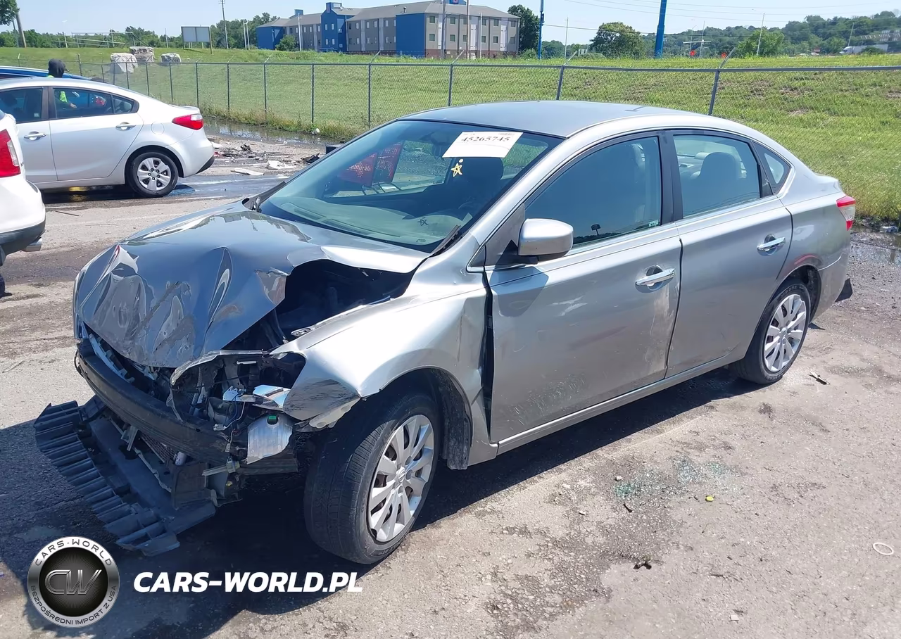2014 Nissan Sentra S VIN:3N1AB7APXEY282747 - 2