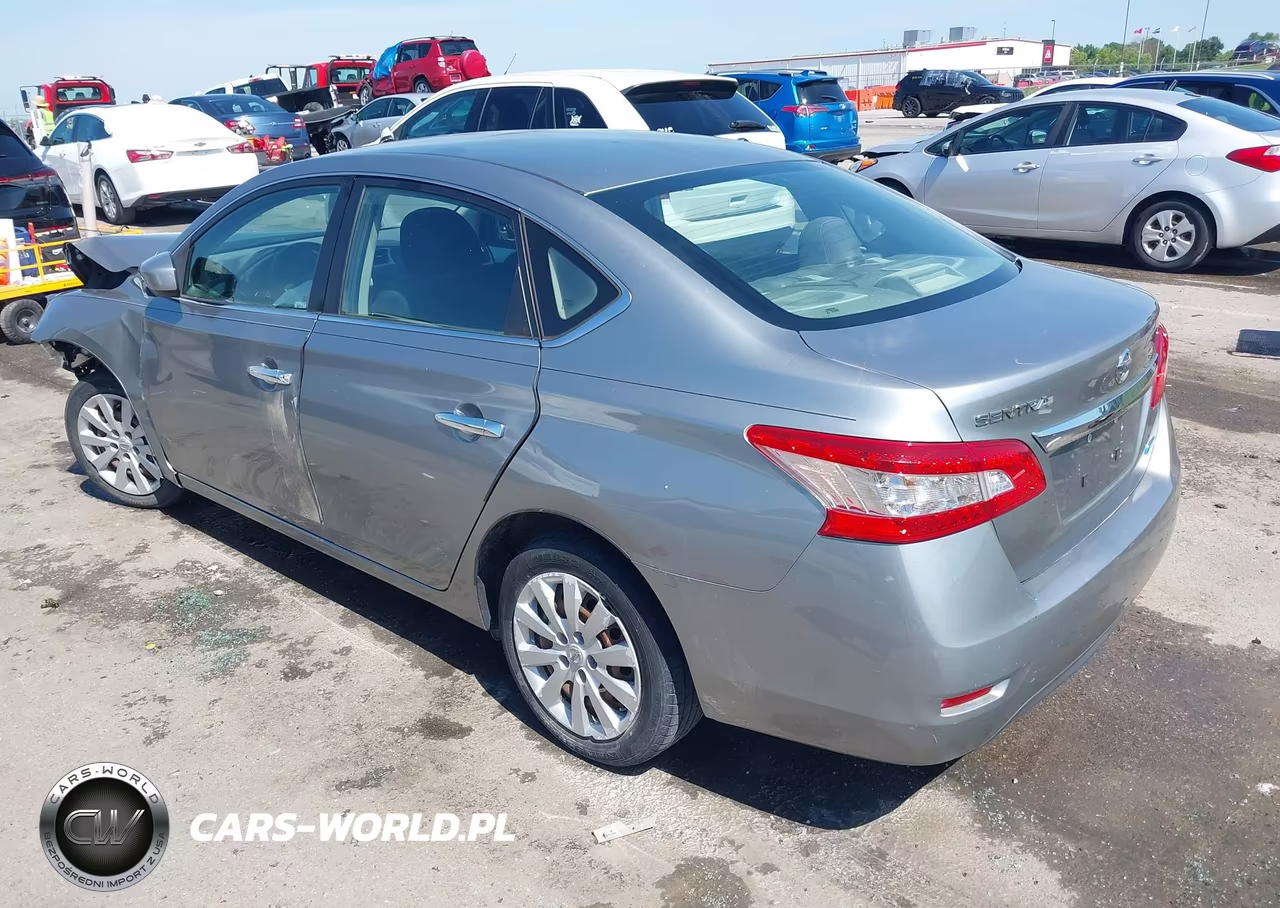 2014 Nissan Sentra S VIN:3N1AB7APXEY282747 - 3