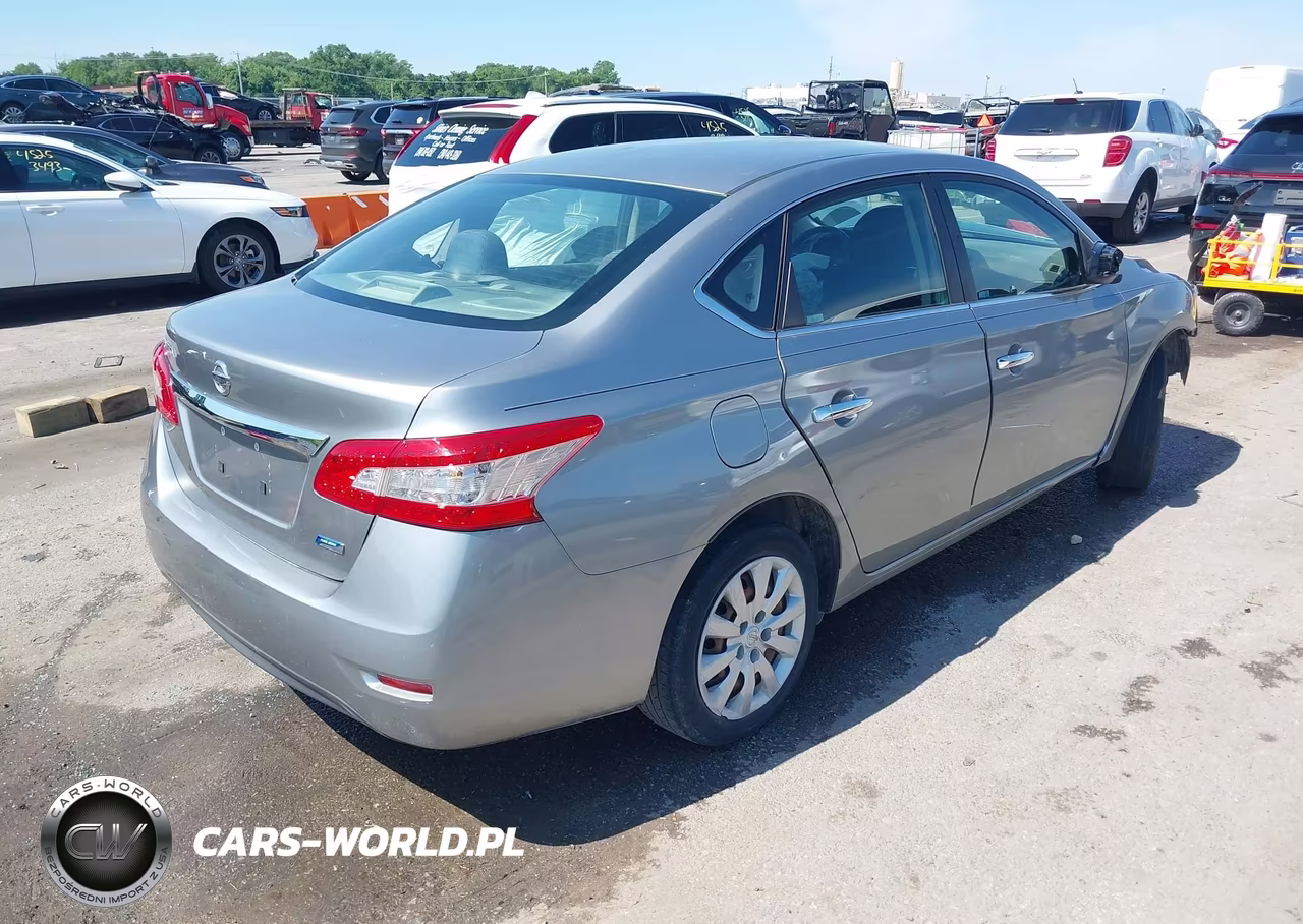 2014 Nissan Sentra S VIN:3N1AB7APXEY282747 - 4