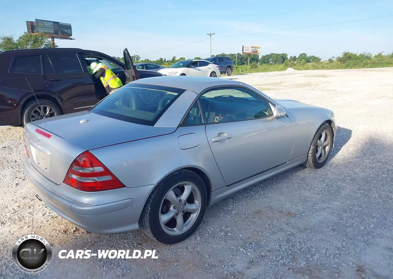 2001 Mercedes-Benz Slk 320 VIN:WDBKK65F61F224387 - 4