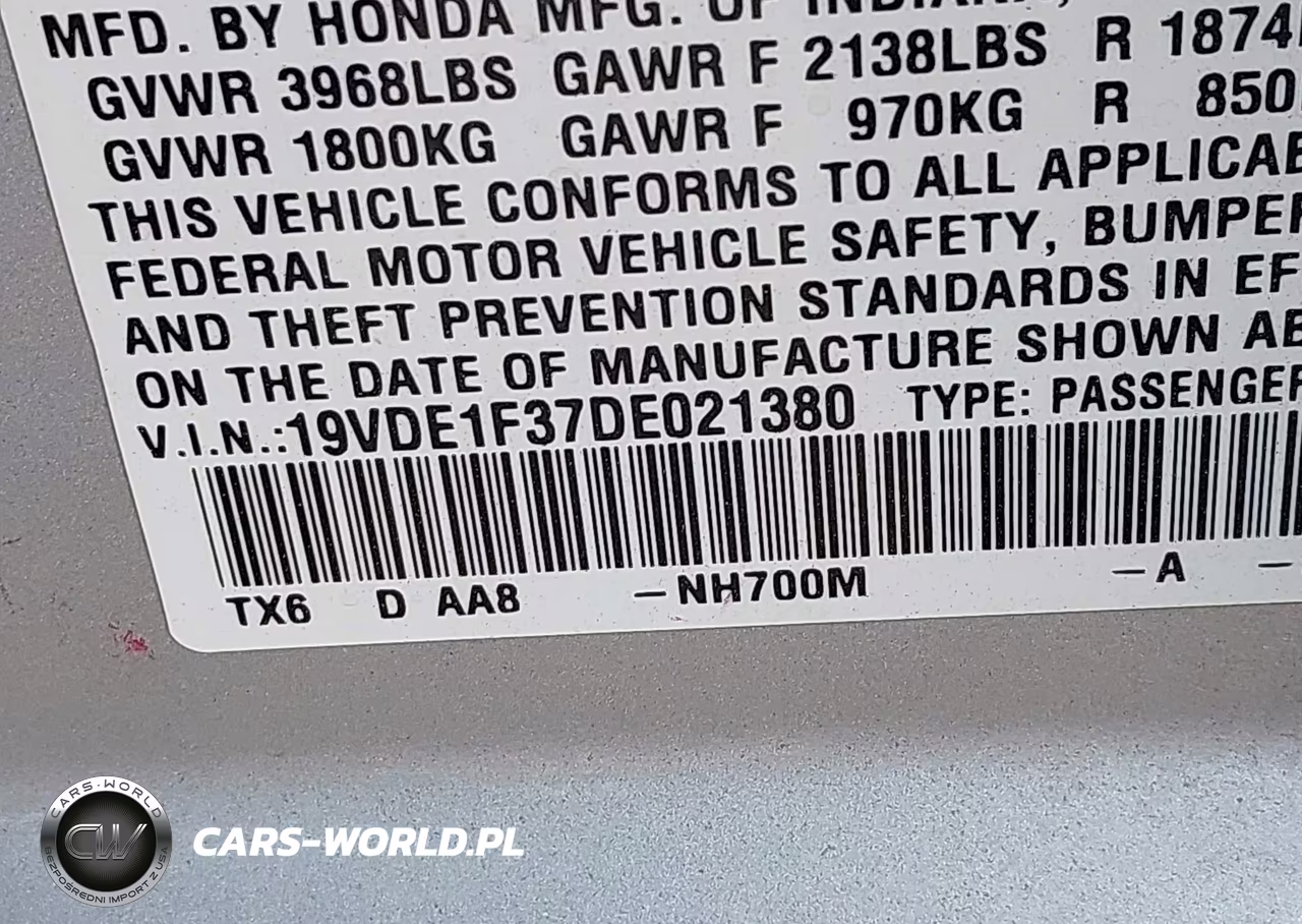 2013 Acura Ilx 2.0L VIN:19VDE1F37DE021380 - 9