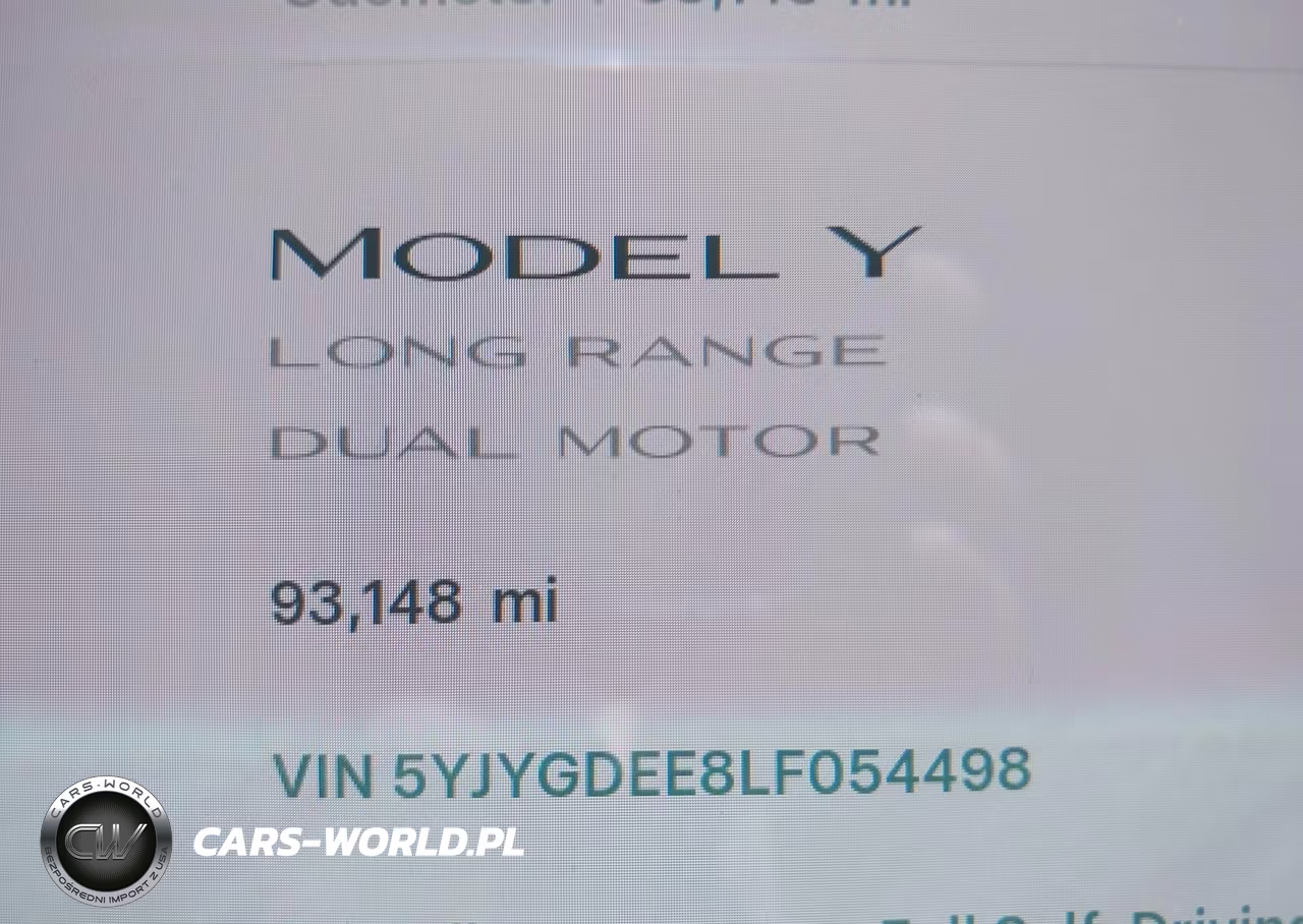 2020 Tesla Model Y Long Range Dual Motor All-Wheel Drive VIN:5YJYGDEE8LF054498 - 15