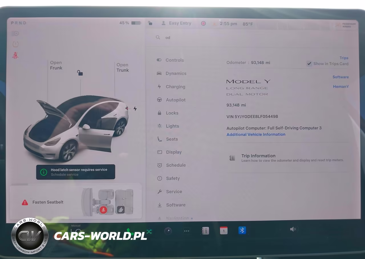 2020 Tesla Model Y Long Range Dual Motor All-Wheel Drive VIN:5YJYGDEE8LF054498 - 7
