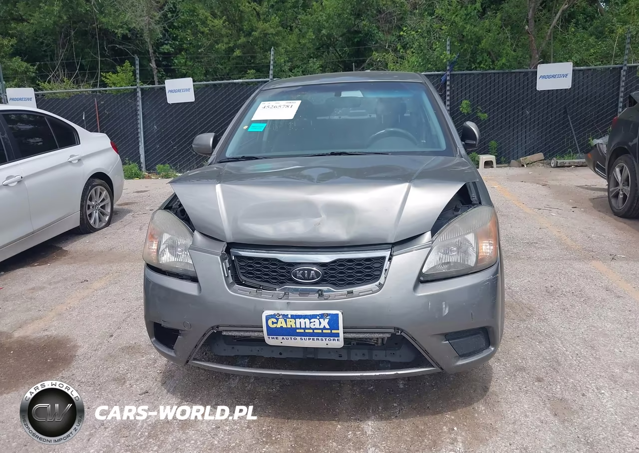 2011 Kia Rio Lx VIN:KNADH4A34B6868252 - 12