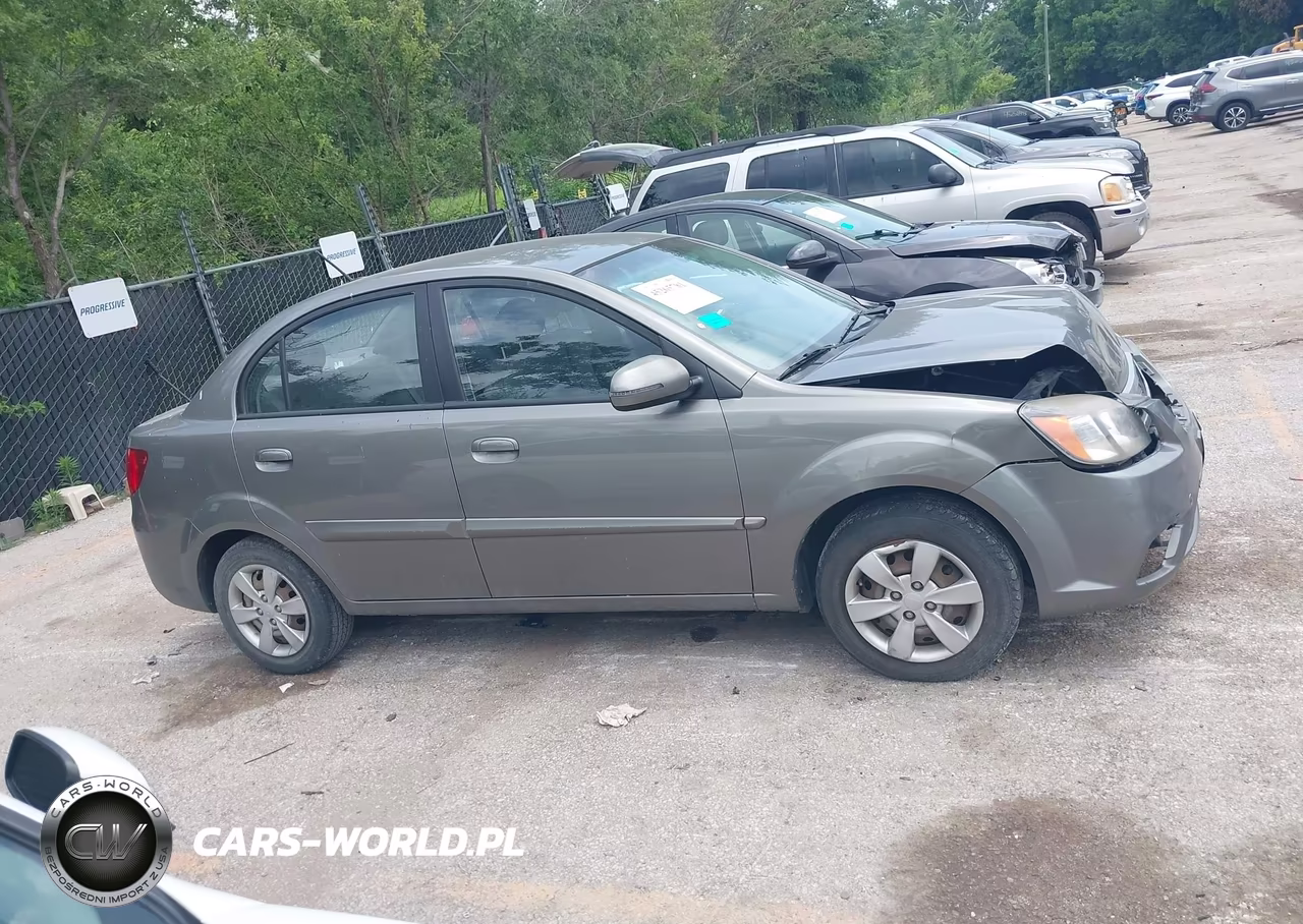 2011 Kia Rio Lx VIN:KNADH4A34B6868252 - 13