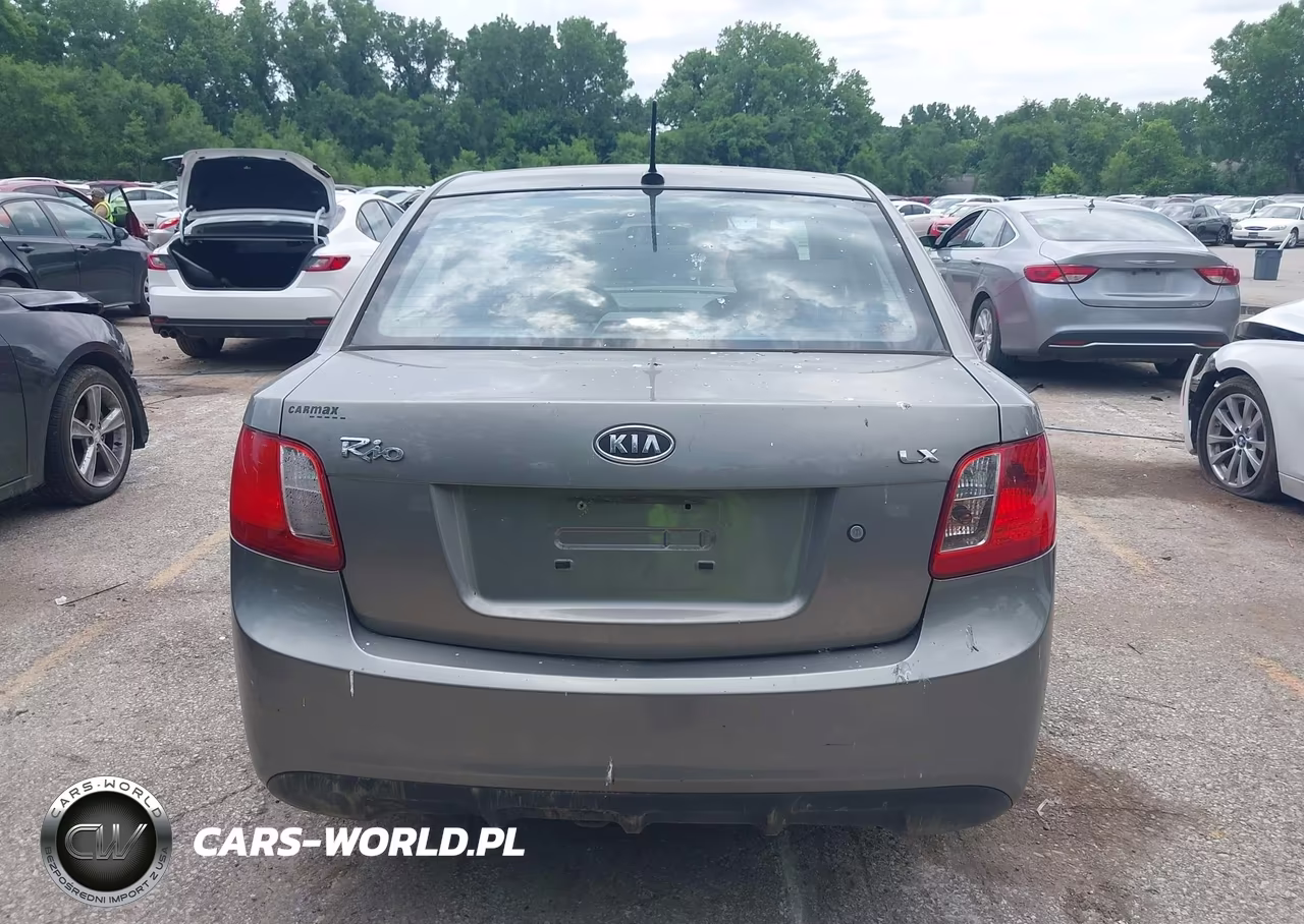 2011 Kia Rio Lx VIN:KNADH4A34B6868252 - 16