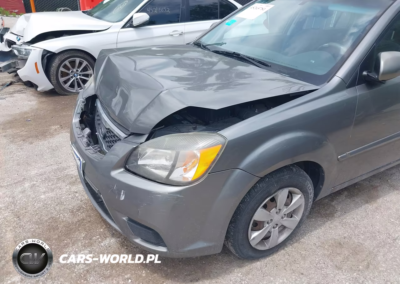 2011 Kia Rio Lx VIN:KNADH4A34B6868252 - 6