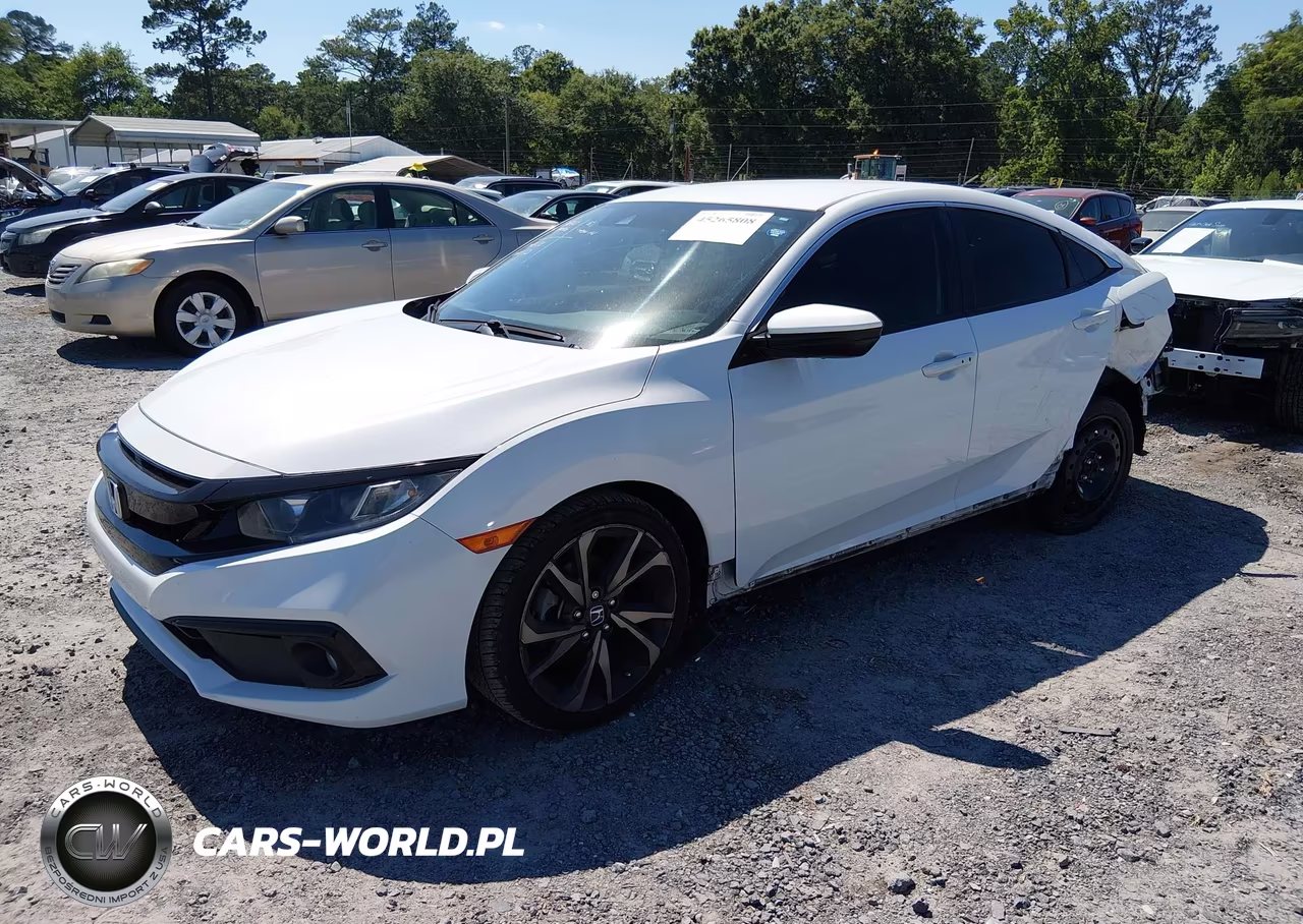 2019 Honda Civic Sport VIN:2HGFC2F83KH602837 - 2