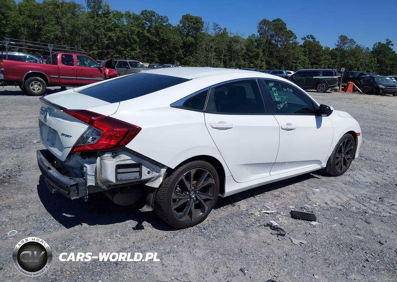 2019 Honda Civic Sport VIN:2HGFC2F83KH602837 - 4