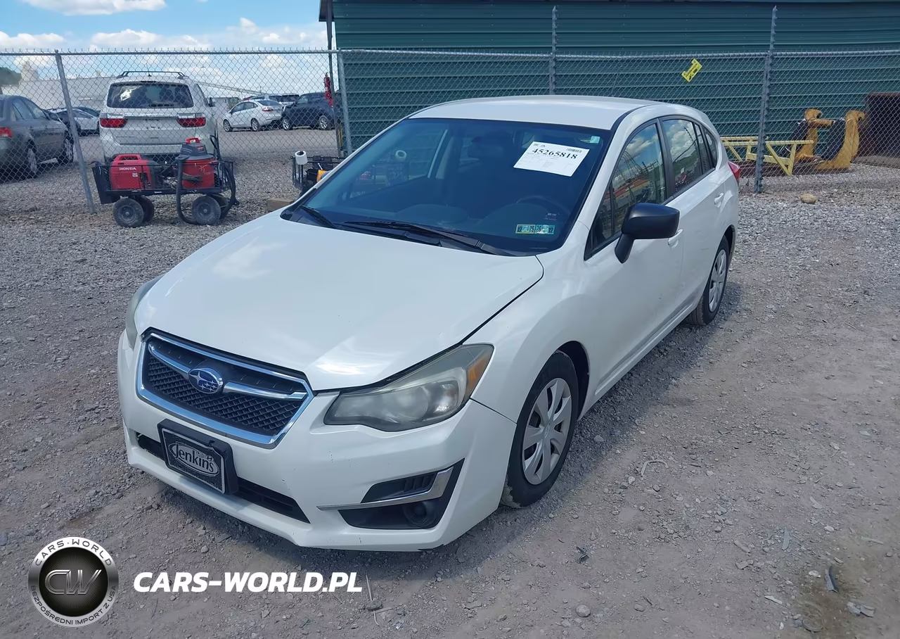 2015 Subaru Impreza 2.0I VIN:JF1GPAA65FH258517 - 2