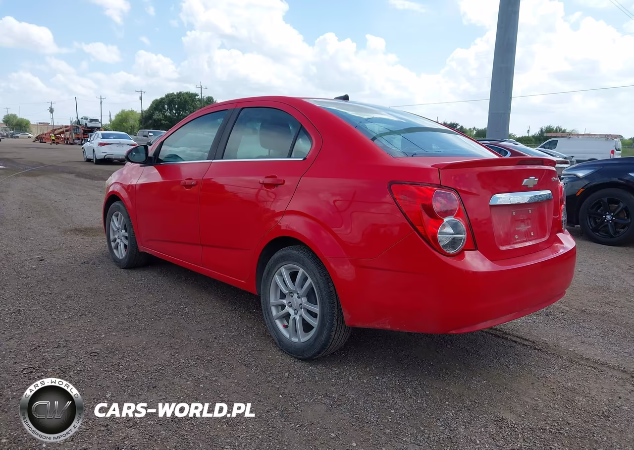 2014 Chevrolet Sonic Lt Auto VIN:1G1JC5SH3E4181955 - 3