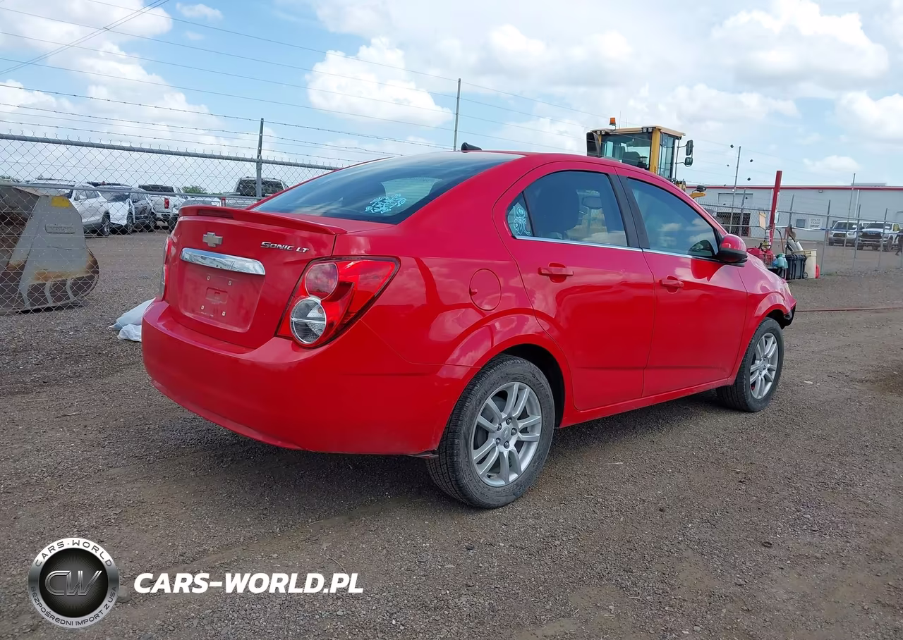 2014 Chevrolet Sonic Lt Auto VIN:1G1JC5SH3E4181955 - 4