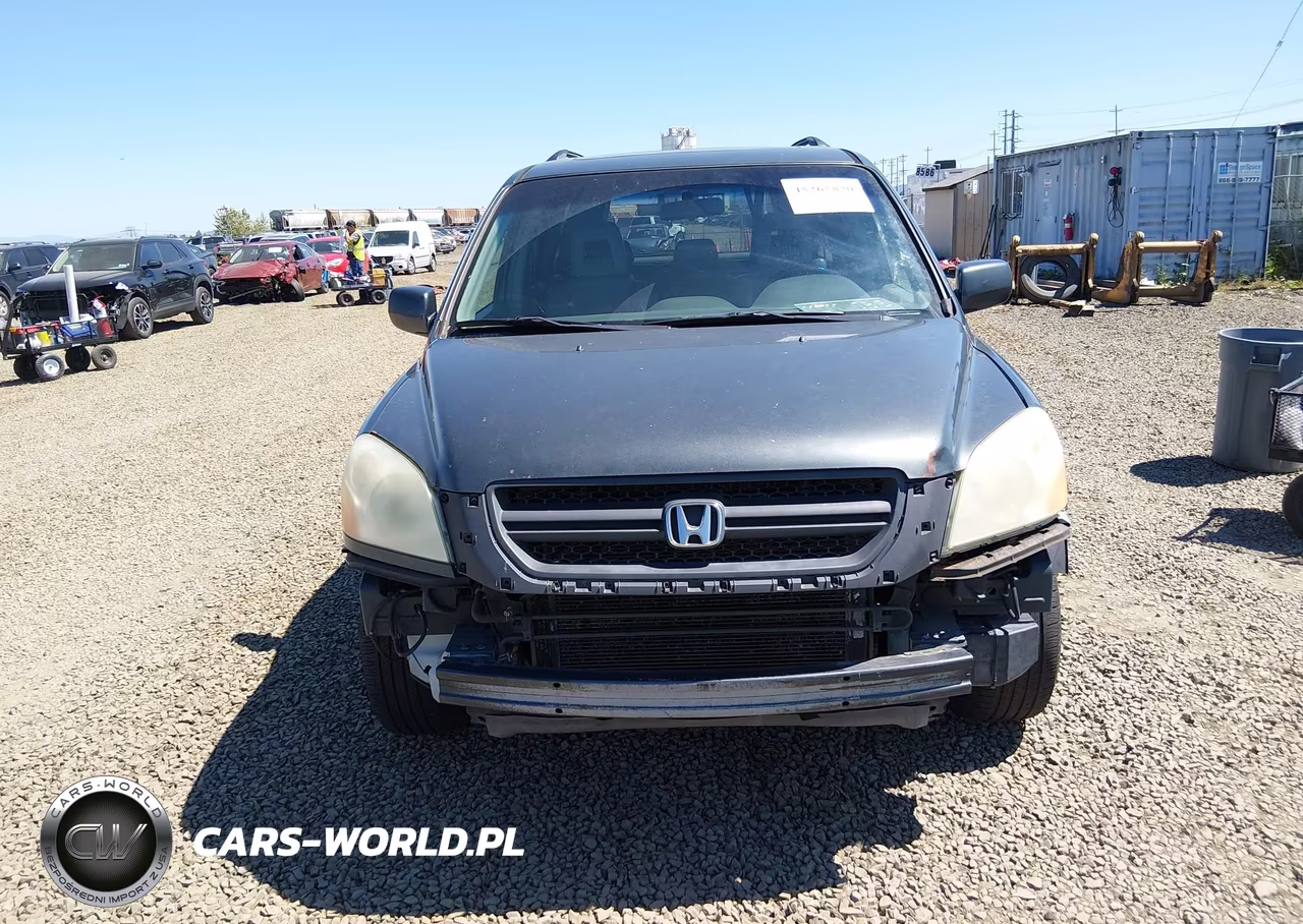 2005 Honda Pilot Ex-L VIN:2HKYF18665H569672 - 12