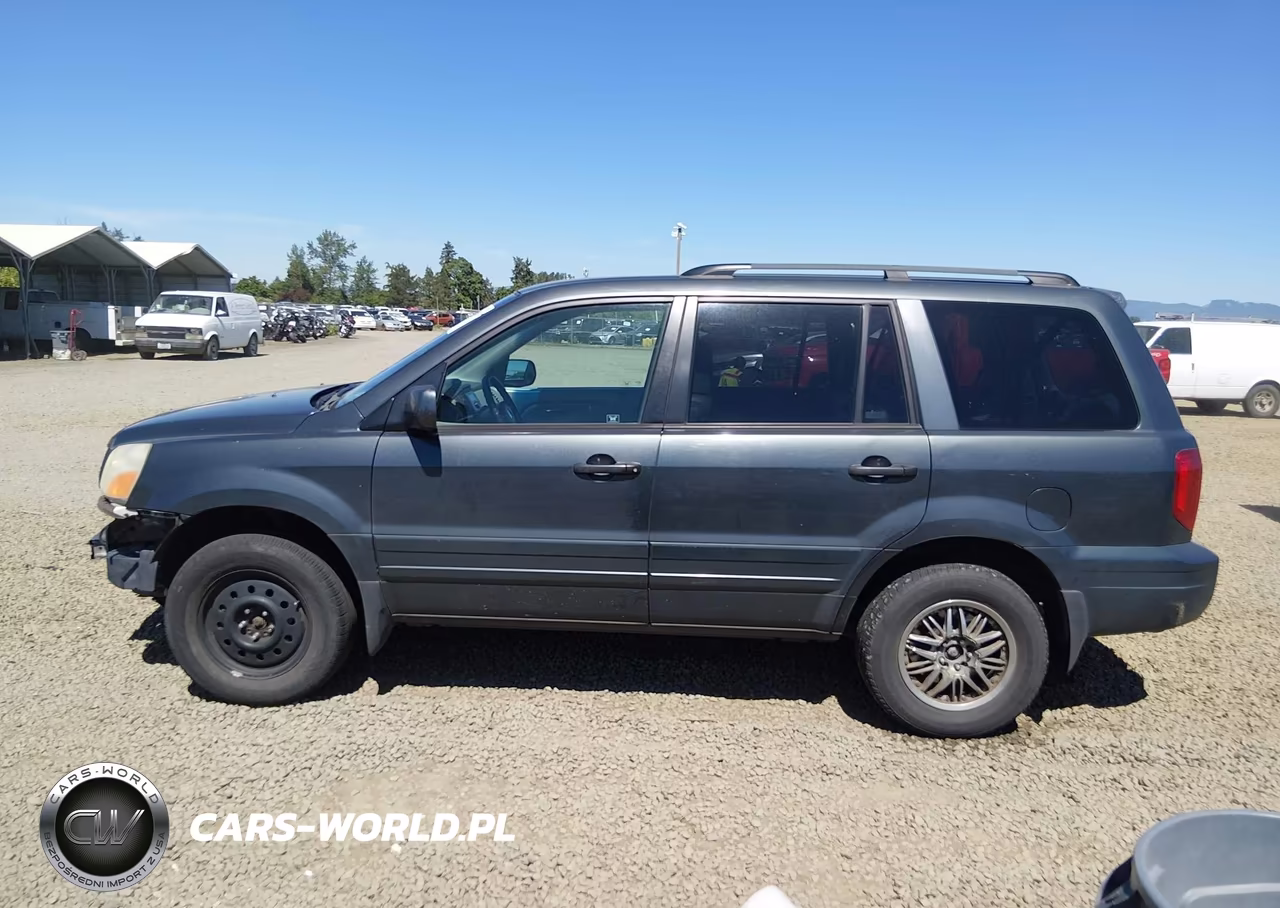 2005 Honda Pilot Ex-L VIN:2HKYF18665H569672 - 14