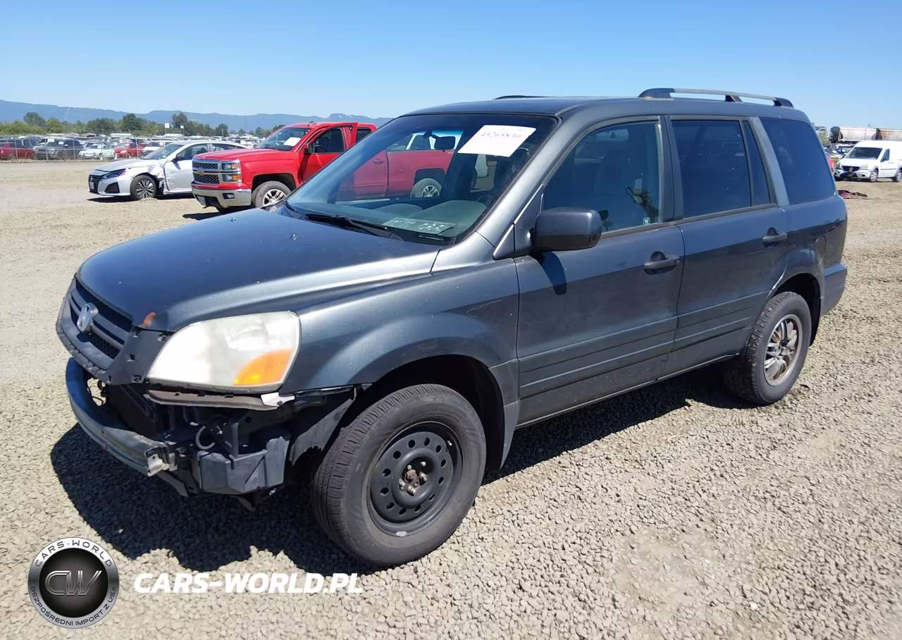 2005 Honda Pilot Ex-L VIN:2HKYF18665H569672 - 2