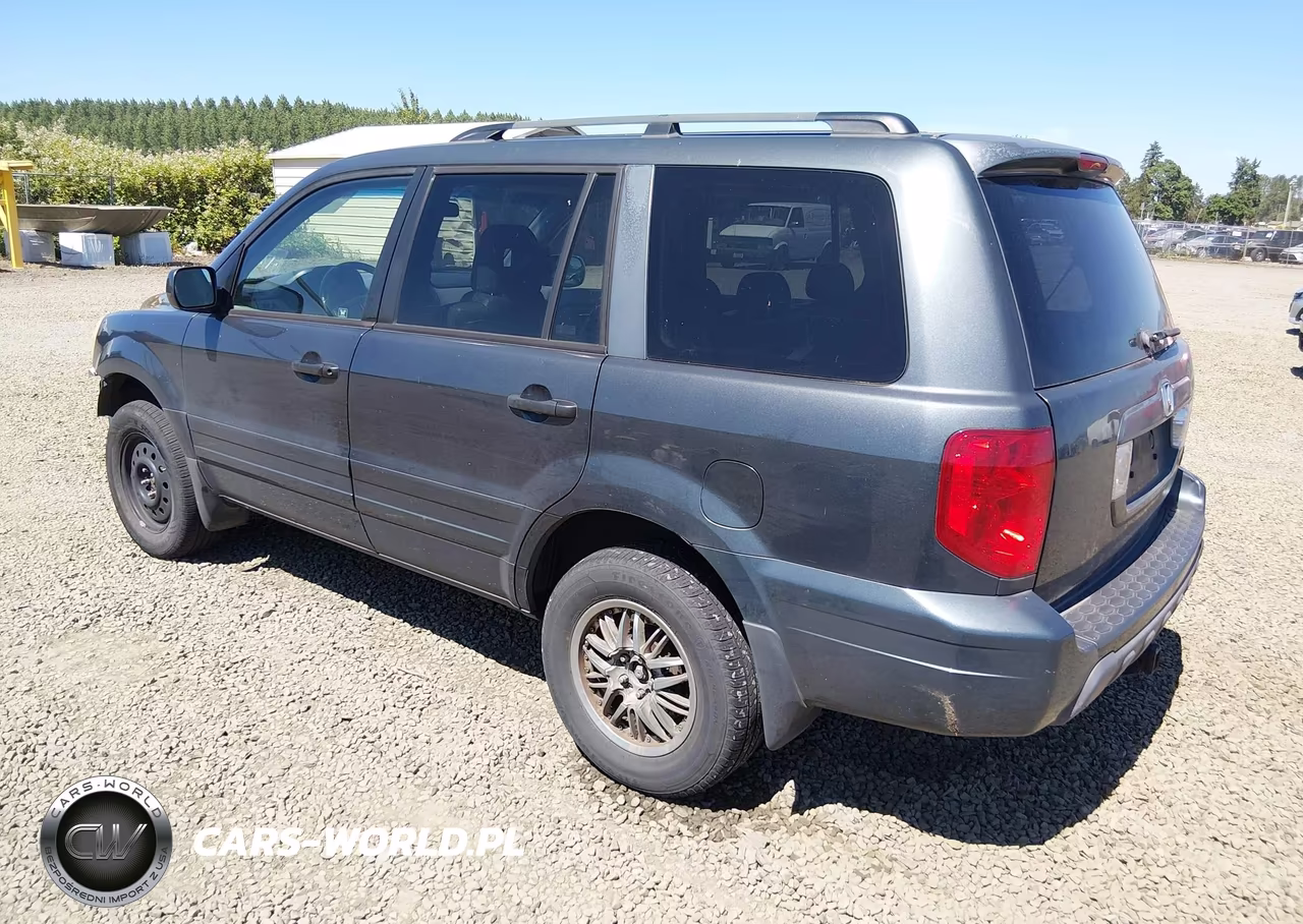 2005 Honda Pilot Ex-L VIN:2HKYF18665H569672 - 3