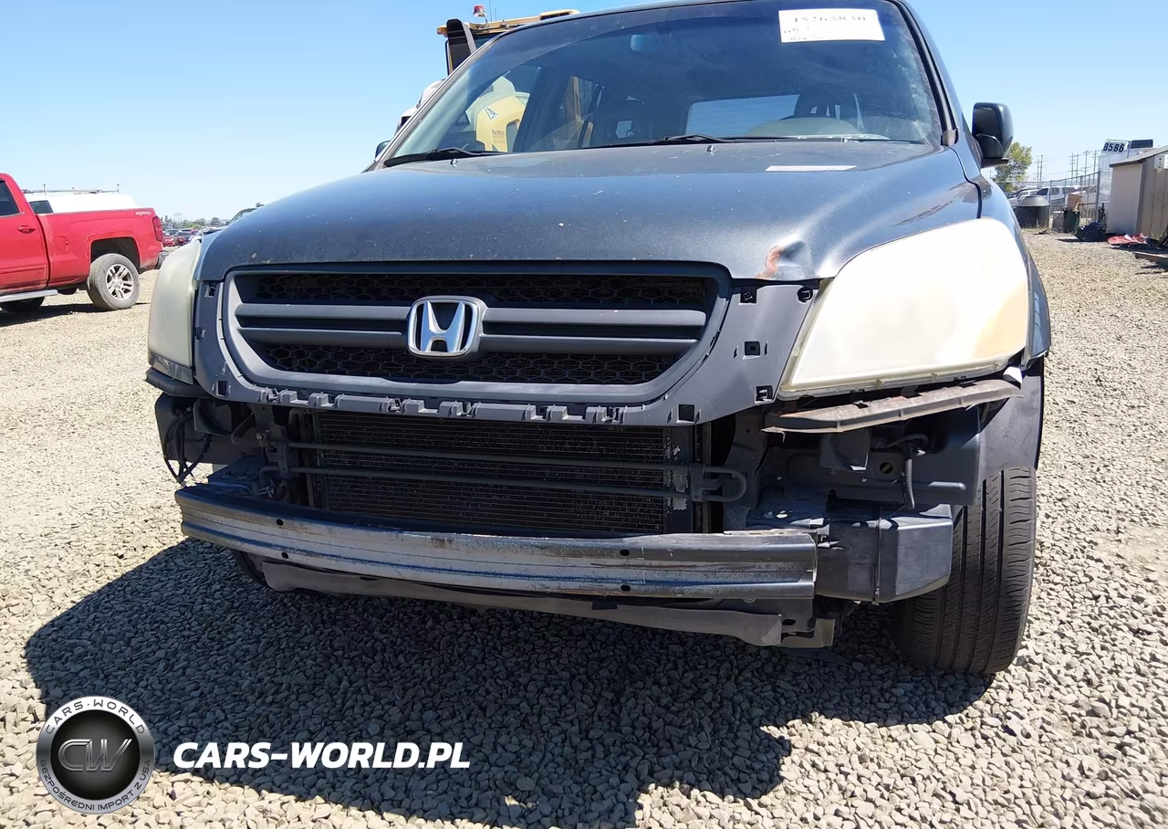 2005 Honda Pilot Ex-L VIN:2HKYF18665H569672 - 6