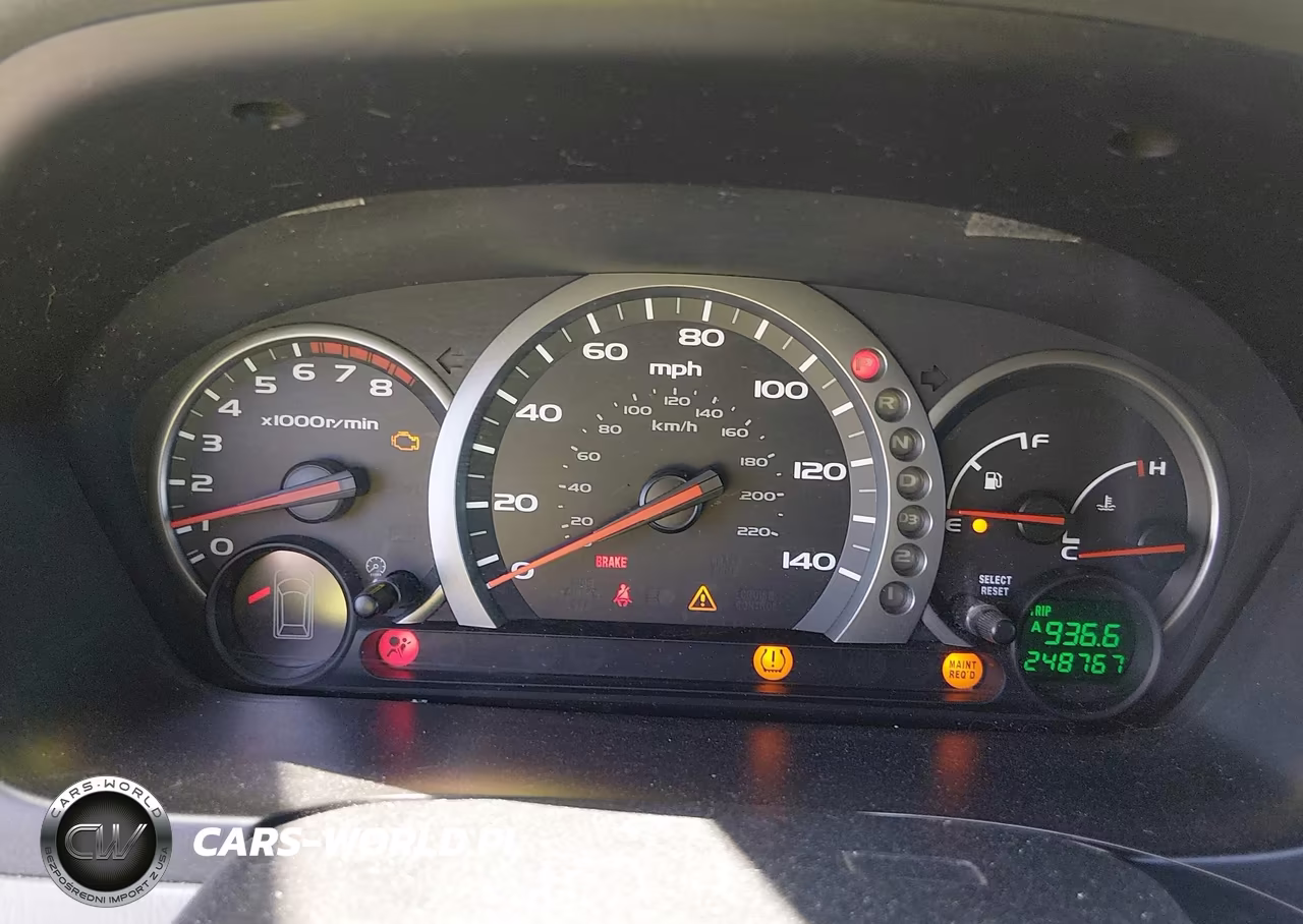 2005 Honda Pilot Ex-L VIN:2HKYF18665H569672 - 7