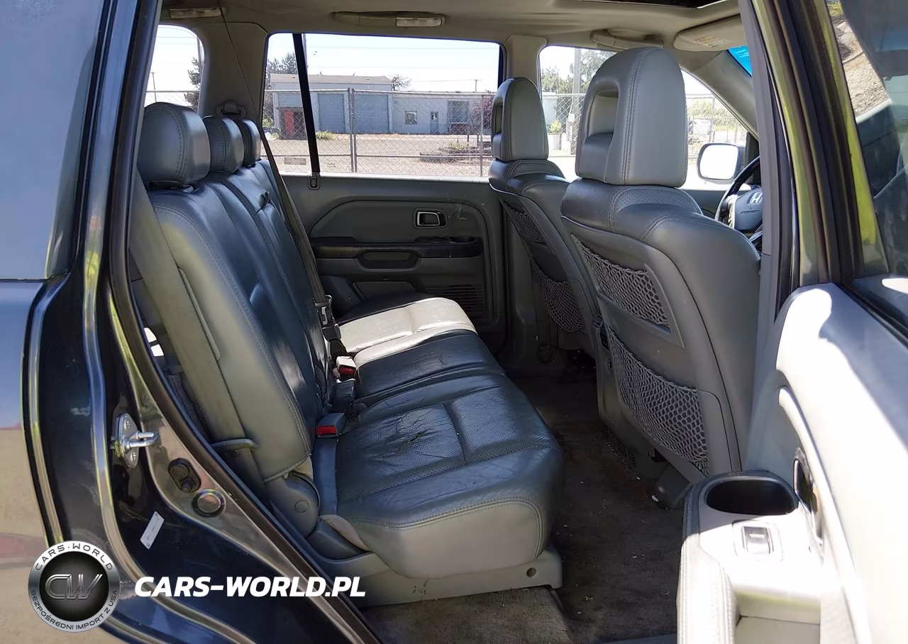 2005 Honda Pilot Ex-L VIN:2HKYF18665H569672 - 8
