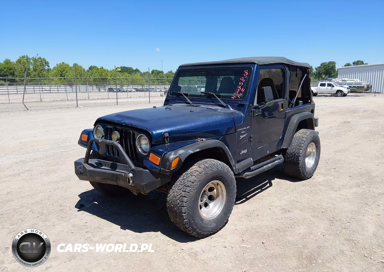 2000 Jeep Wrangler Sport VIN:1J4FA49S7YP748213 - 2