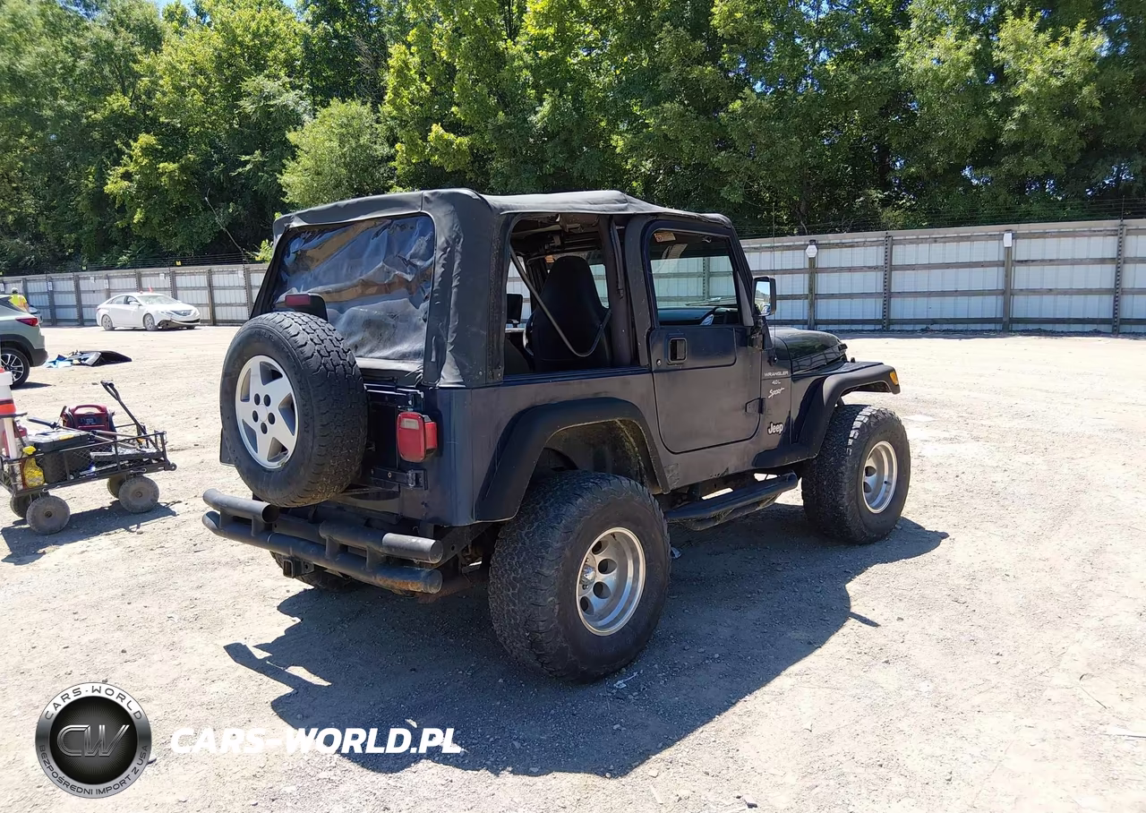 2000 Jeep Wrangler Sport VIN:1J4FA49S7YP748213 - 4