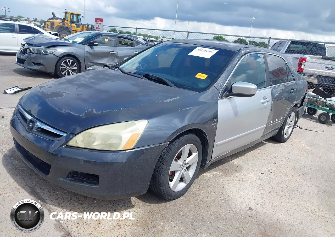 2007 Honda Accord 3.0 Ex VIN:1HGCM66597A004965 - 2