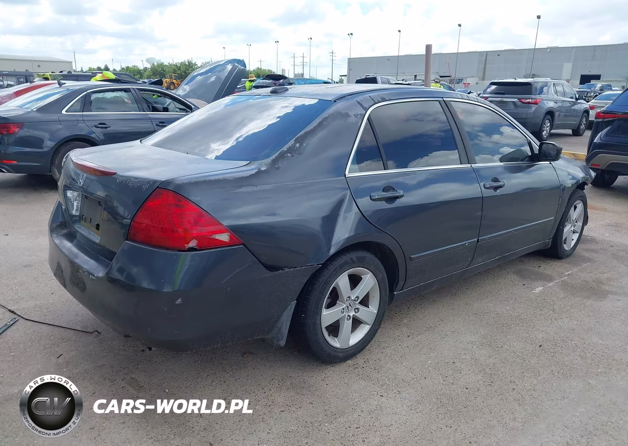 2007 Honda Accord 3.0 Ex VIN:1HGCM66597A004965 - 4