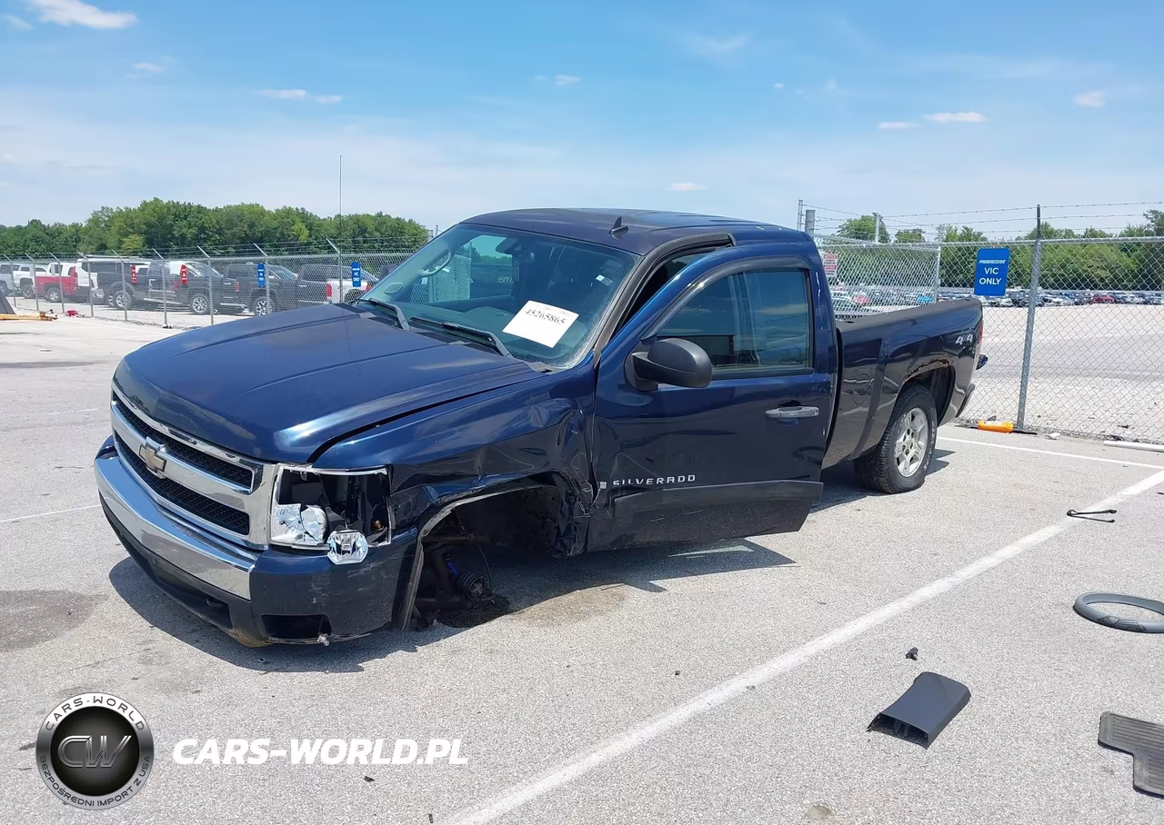 2008 Chevrolet Silverado 1500 Lt1 VIN:2GCEK19J981184985 - 2