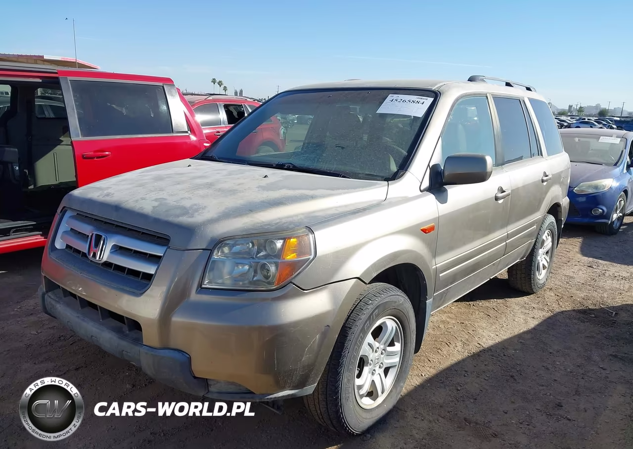 2008 Honda Pilot Vp VIN:5FNYF18218B033339 - 2