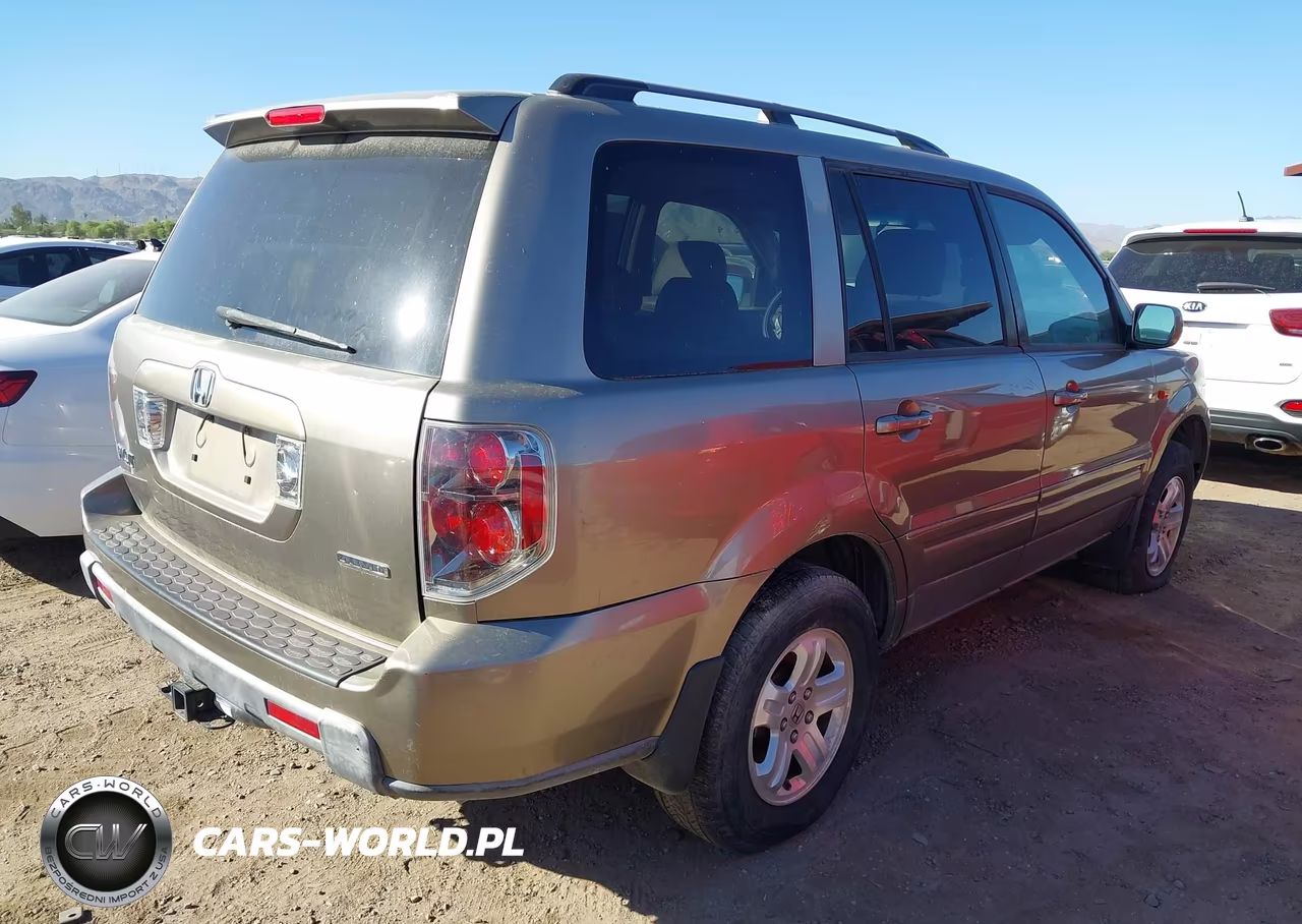 2008 Honda Pilot Vp VIN:5FNYF18218B033339 - 4