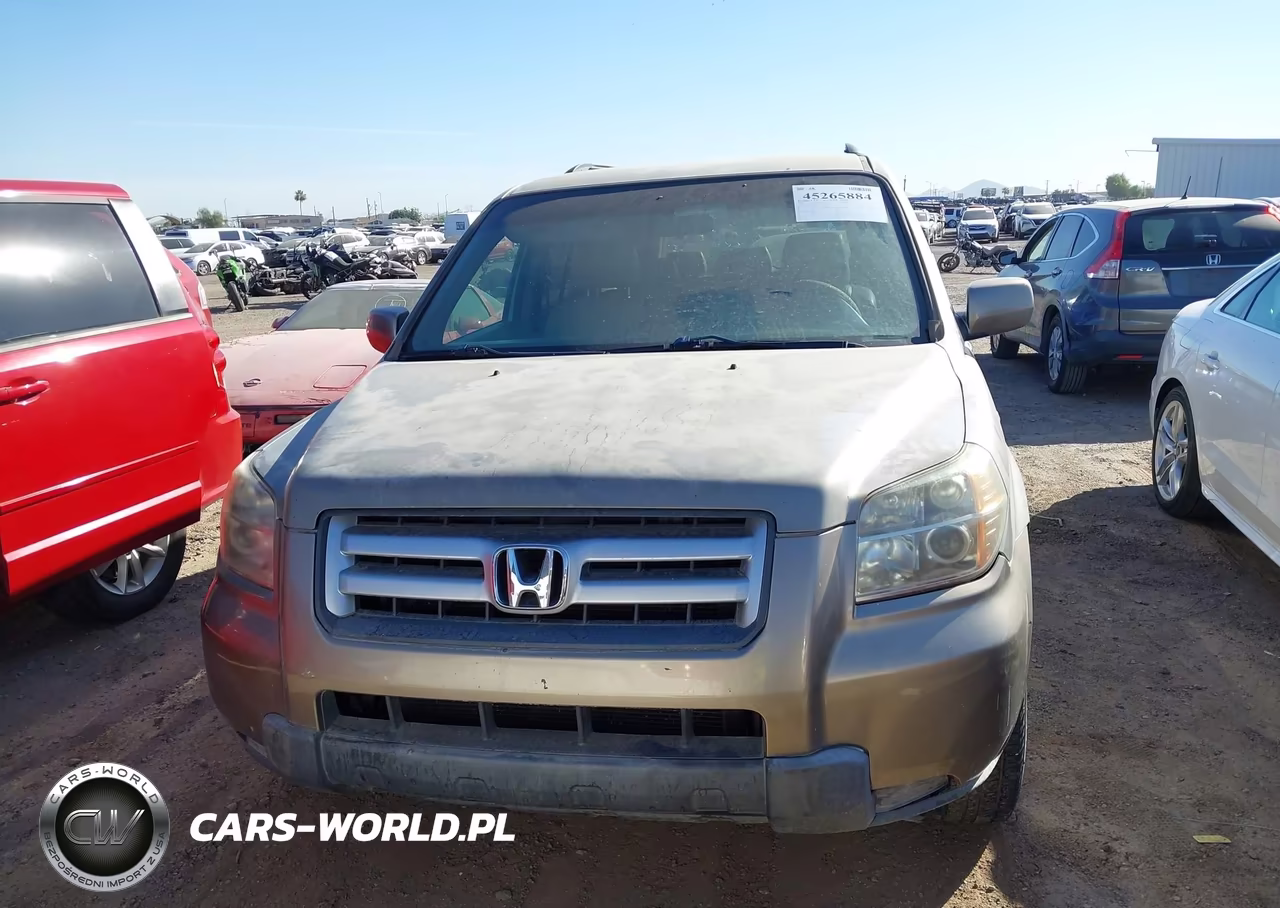 2008 Honda Pilot Vp VIN:5FNYF18218B033339 - 6