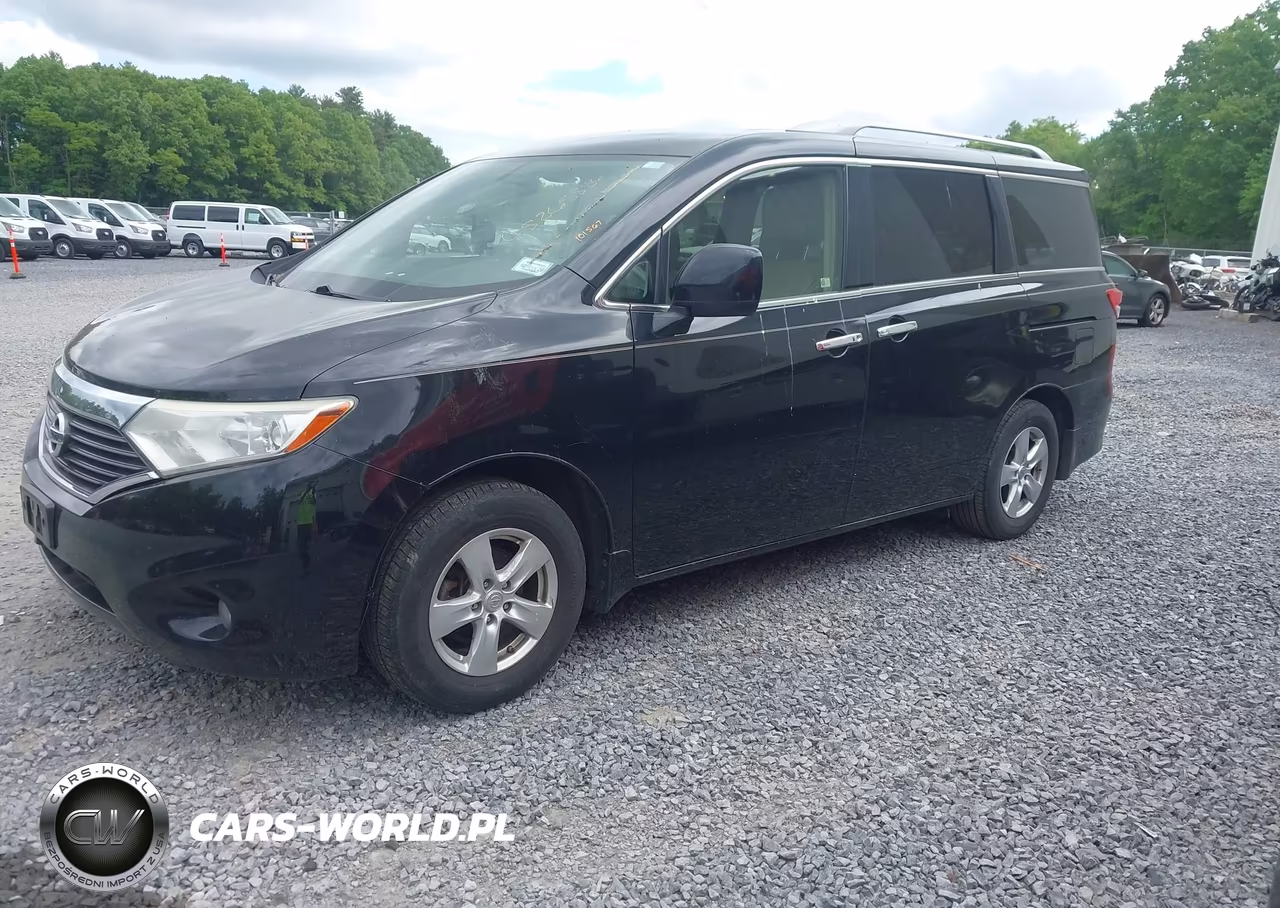 2014 Nissan Quest Sv VIN:JN8AE2KP3E9104551 - 2