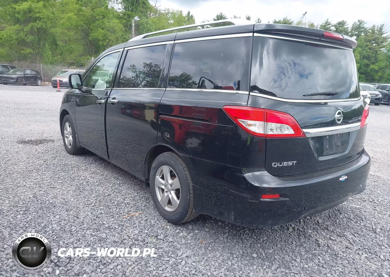 2014 Nissan Quest Sv VIN:JN8AE2KP3E9104551 - 3
