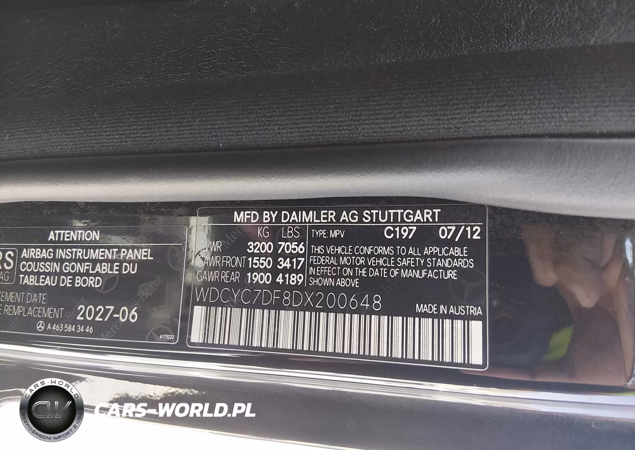 2013 Mercedes-Benz Amg G 63 VIN:WDCYC7DF8DX200648 - 9