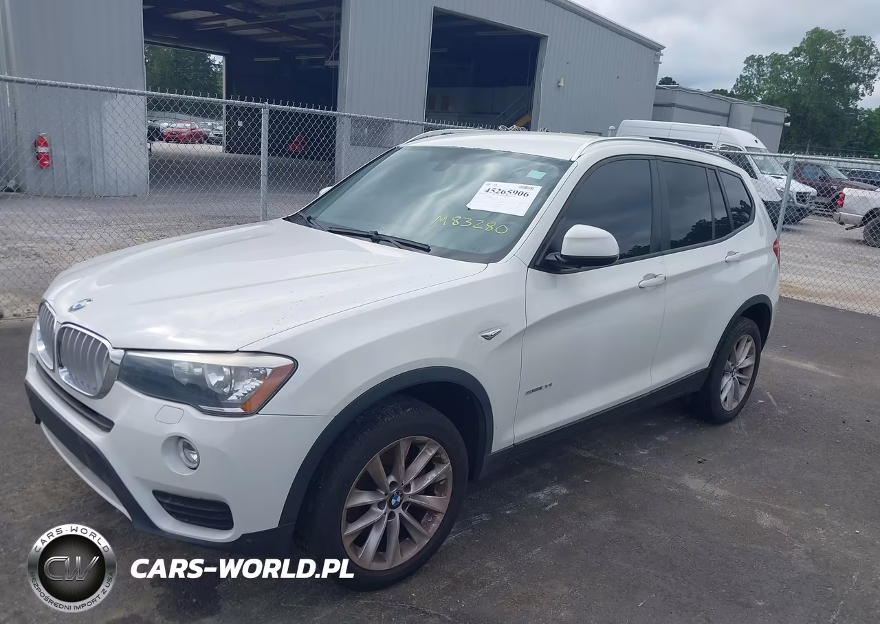 2015 BMW X3 Sdrive28I VIN:5UXWZ7C51F0M83280 - 2