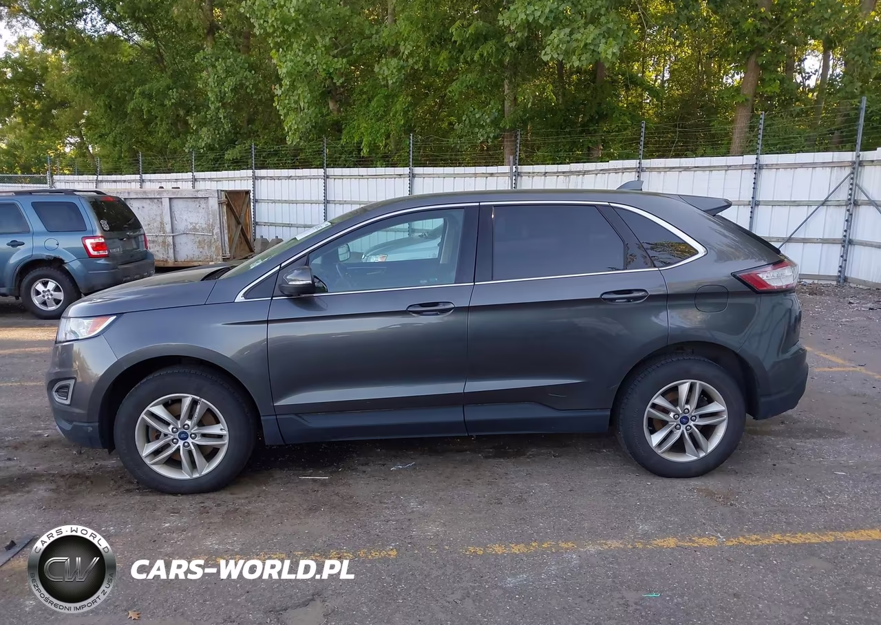 2017 Ford Edge Sel VIN:2FMPK4J96HBB93841 - 14