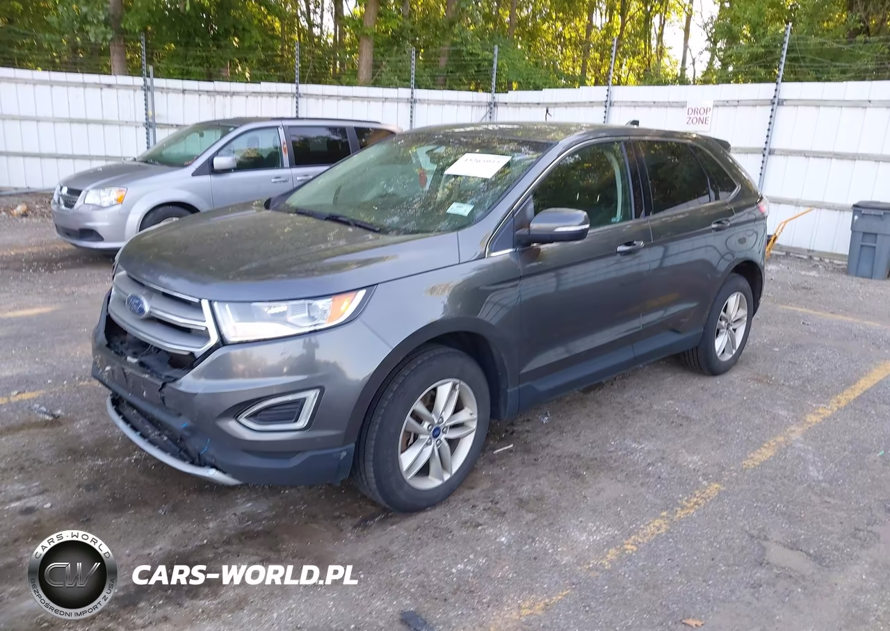 2017 Ford Edge Sel VIN:2FMPK4J96HBB93841 - 2