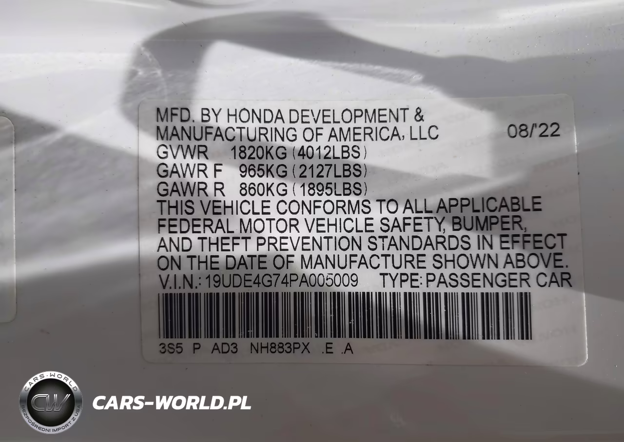 2023 Acura Integra A-Spec Technology VIN:19UDE4G74PA005009 - 9