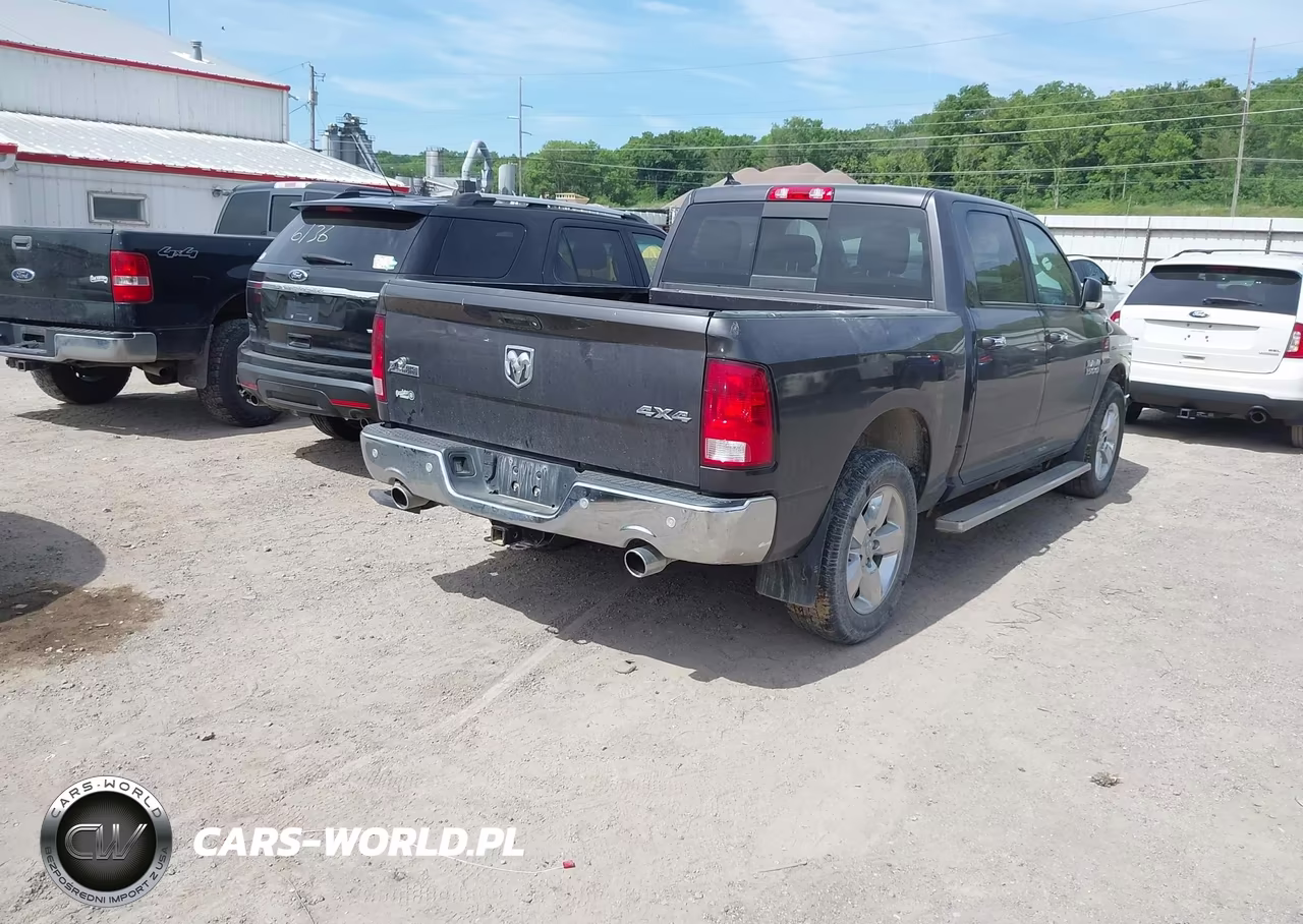 2017 Ram 1500 Big Horn 4X4 5'7 Box VIN:1C6RR7LM8HS880778 - 4