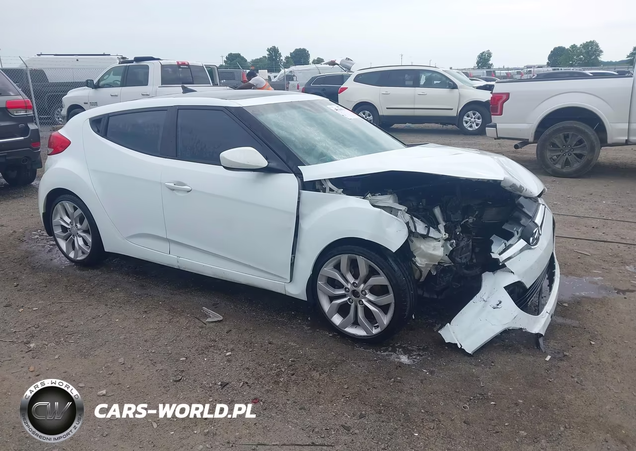 2012 Hyundai Veloster Base W-Red-Black