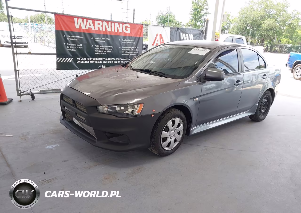 2010 Mitsubishi Lancer Es VIN:JA32U2FUXAU021918 - 2