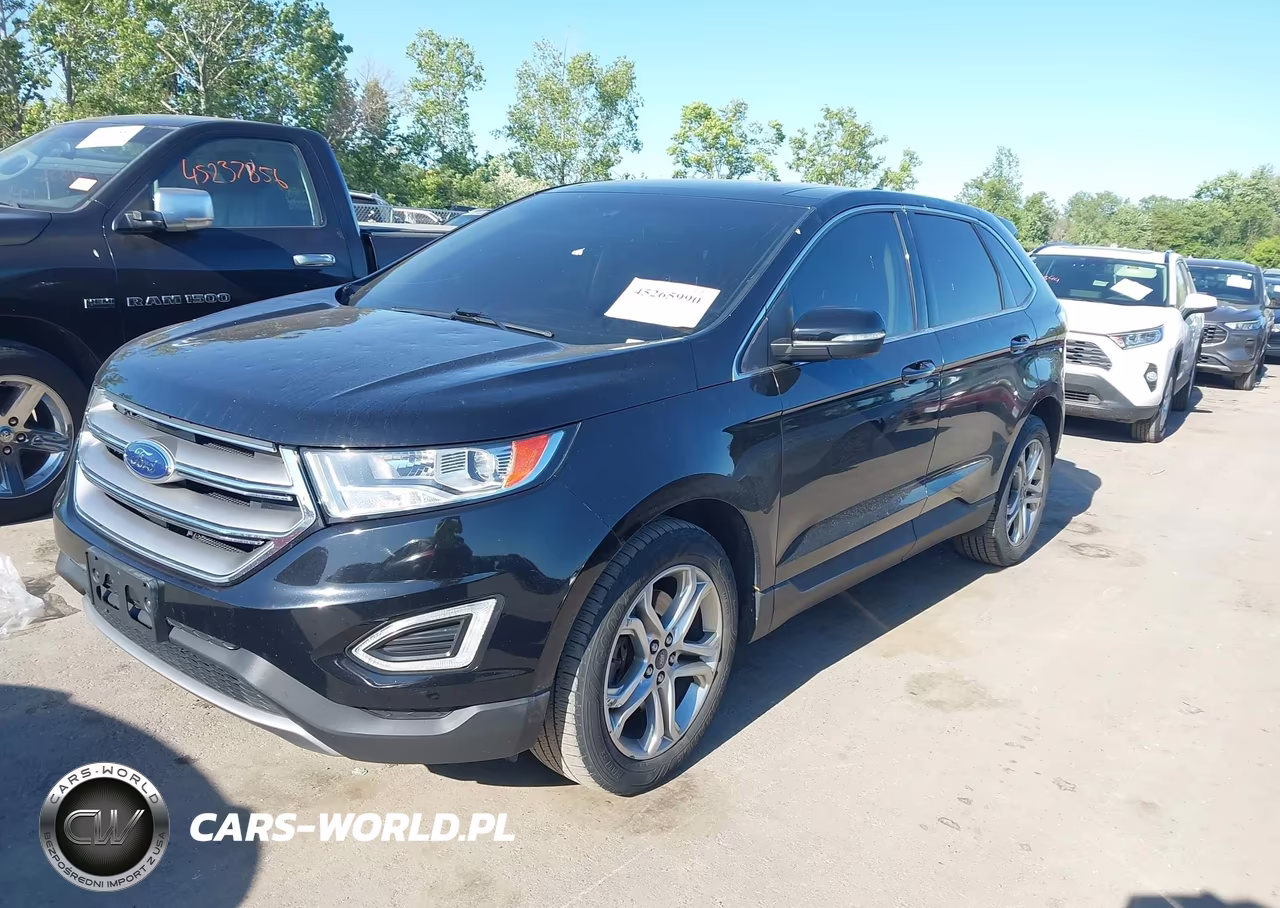 2016 Ford Edge Titanium VIN:2FMPK4K92GBB66214 - 2