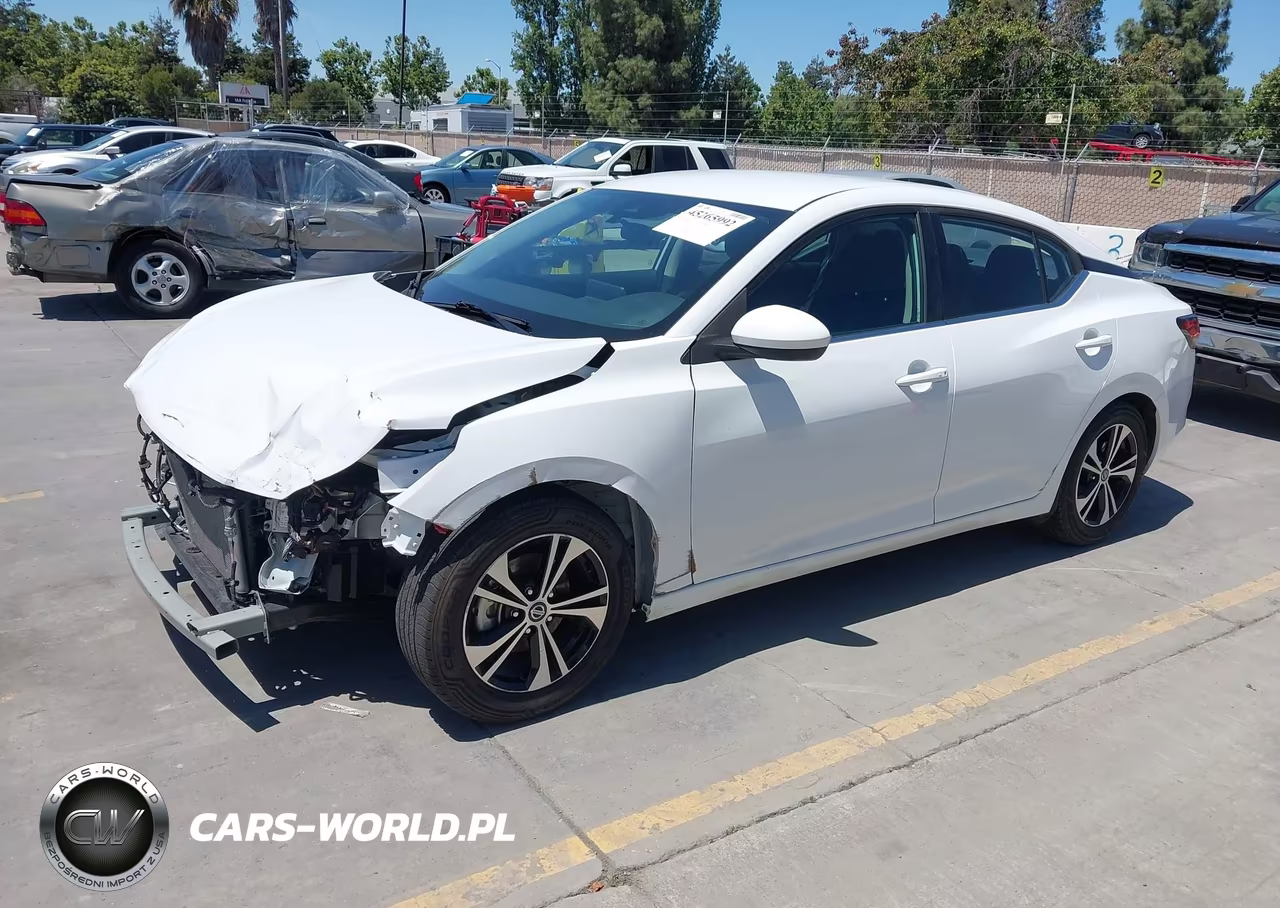 2022 Nissan Sentra Sv Xtronic Cvt VIN:3N1AB8CV3NY244391 - 2