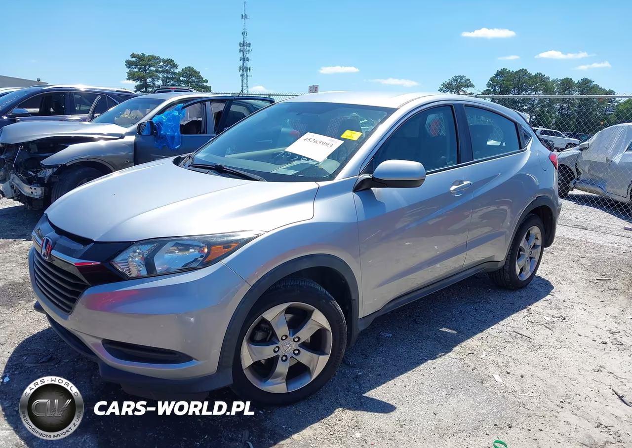 2018 Honda Hr-V Lx VIN:3CZRU5H35JM703609 - 2