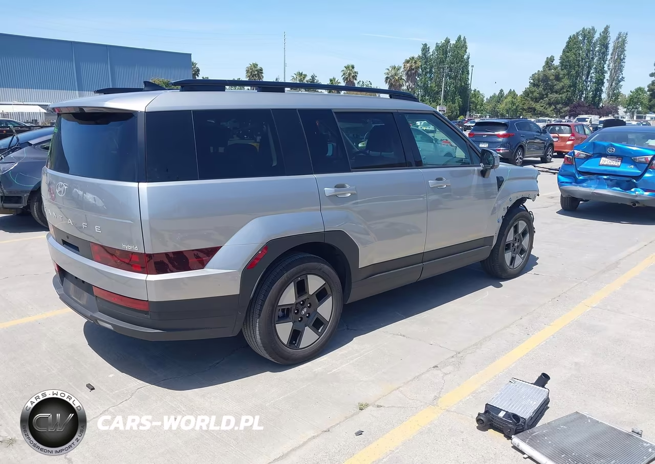 2025 Hyundai Santa Fe Hybrid Sel VIN:5NMP24G10SH037194 - 4