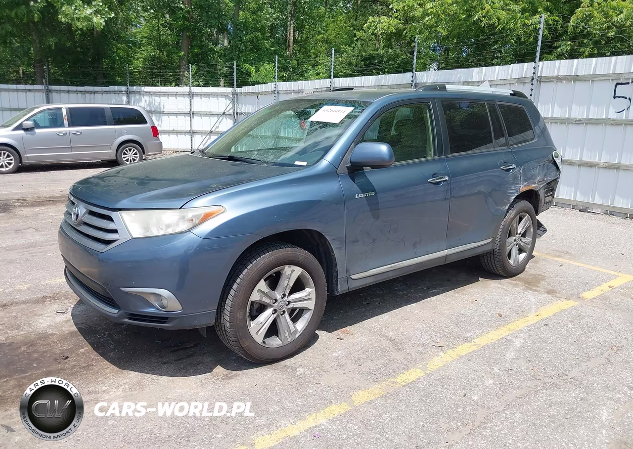 2013 Toyota Highlander Limited V6 VIN:5TDYK3EH3DS097291 - 2
