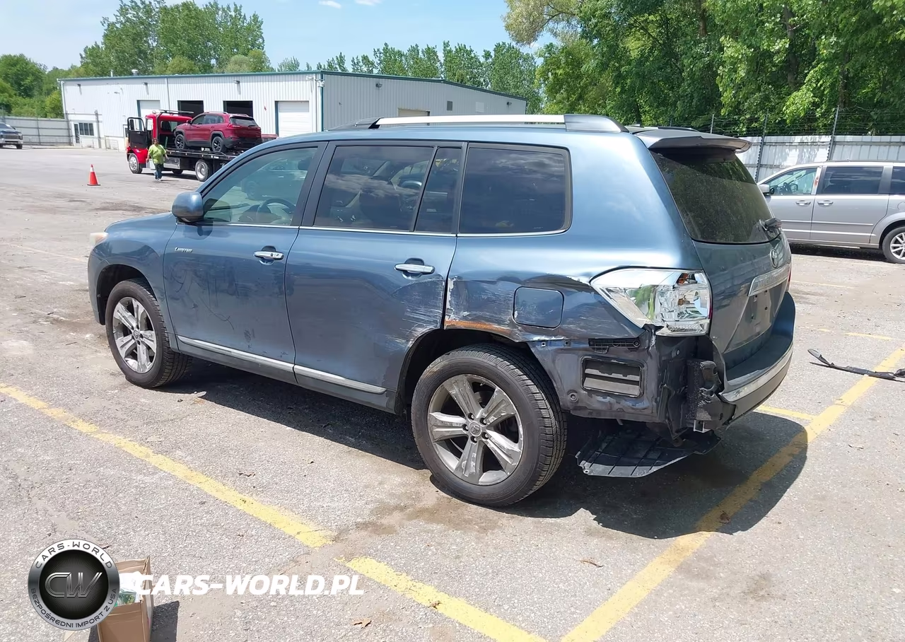2013 Toyota Highlander Limited V6 VIN:5TDYK3EH3DS097291 - 3