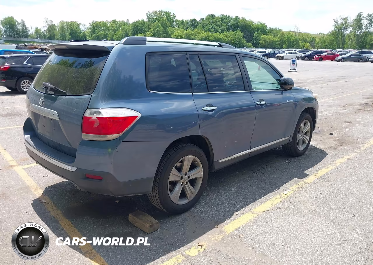 2013 Toyota Highlander Limited V6 VIN:5TDYK3EH3DS097291 - 4