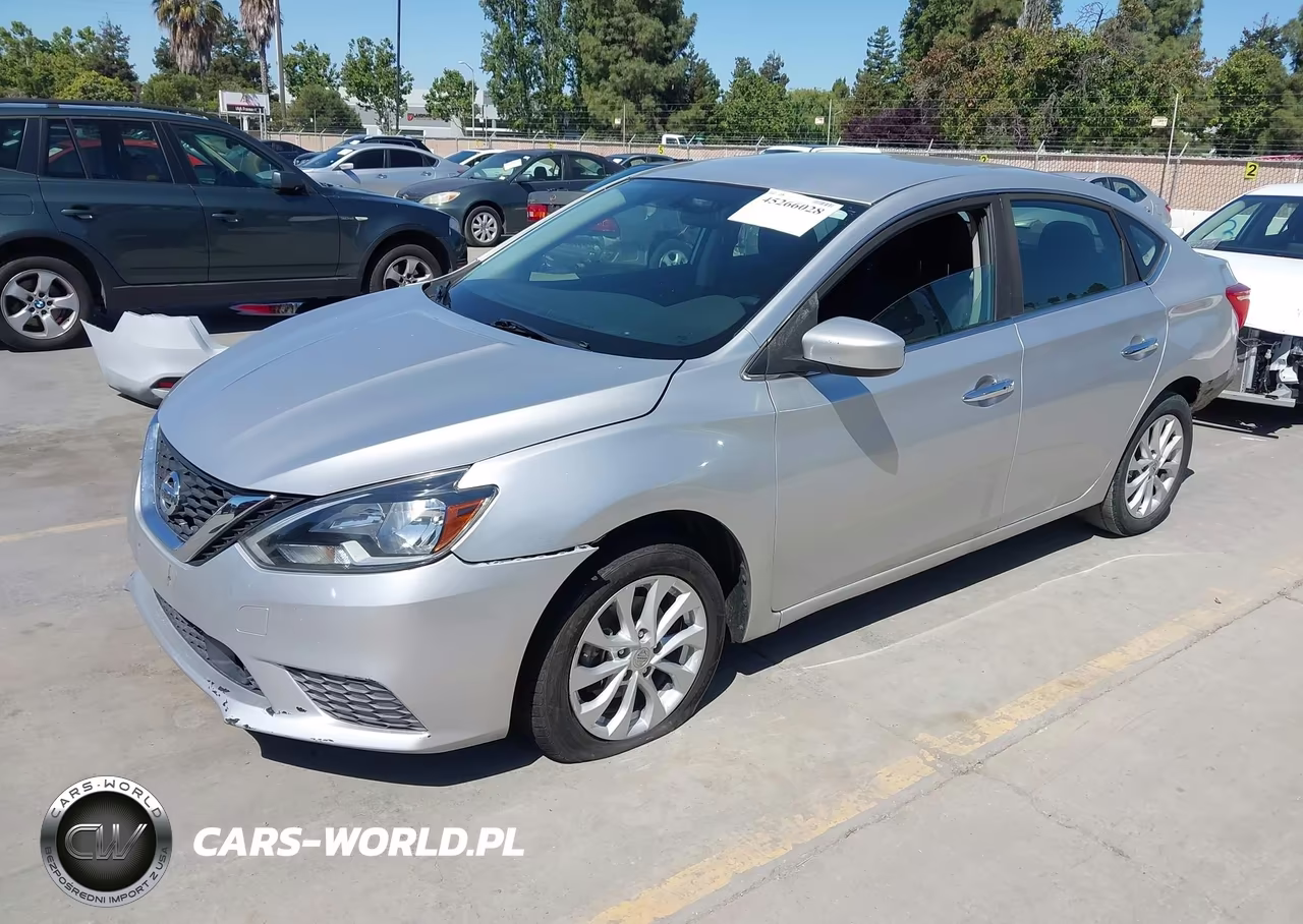 2019 Nissan Sentra Sv VIN:3N1AB7AP9KY315068 - 2
