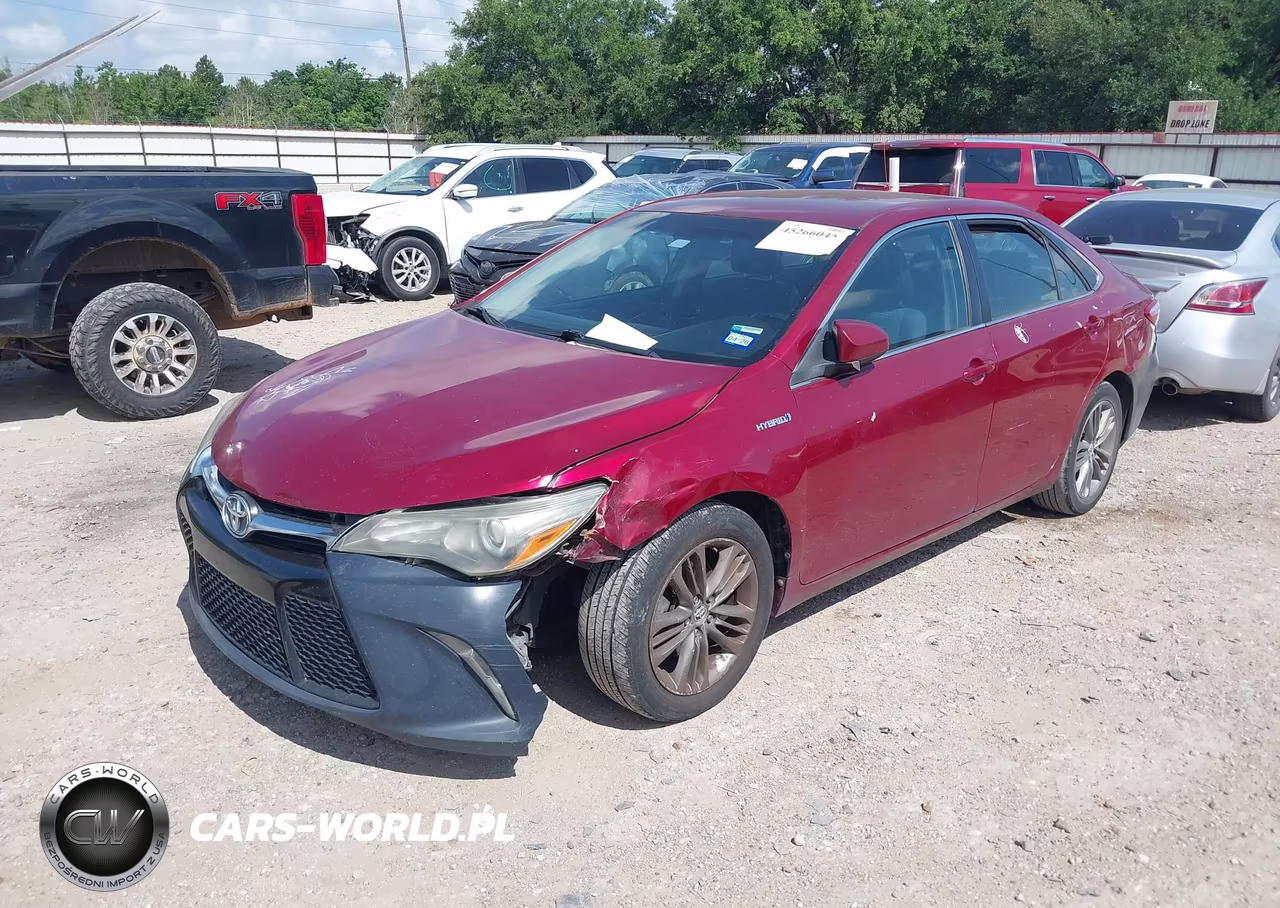 2015 Toyota Camry Hybrid Se VIN:4T1BD1FK5FU163512 - 2
